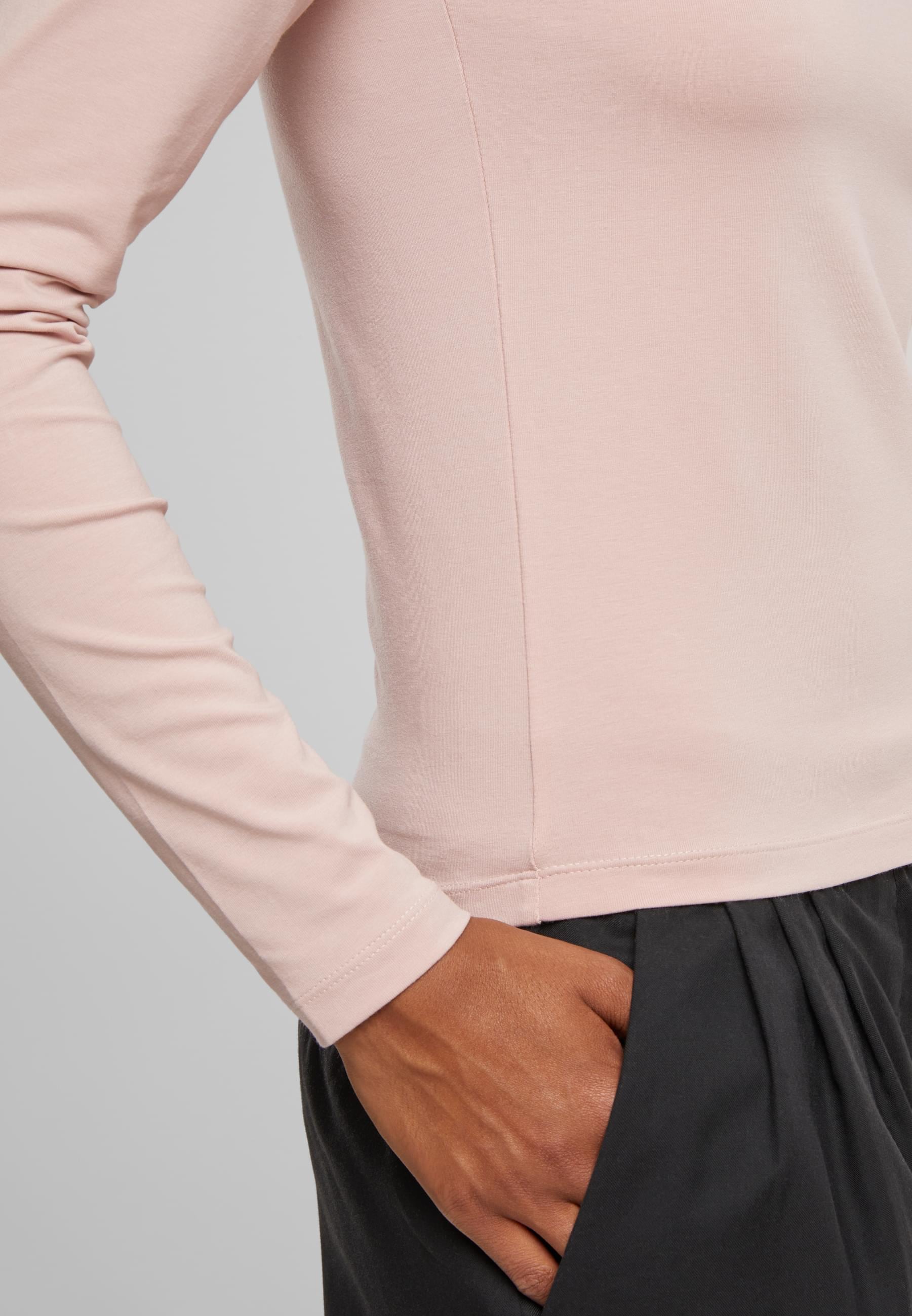 URBAN CLASSICS Longsleeve »Urban Classics Ladies Basic Super Slim Longsleeve«, (1 tlg.)