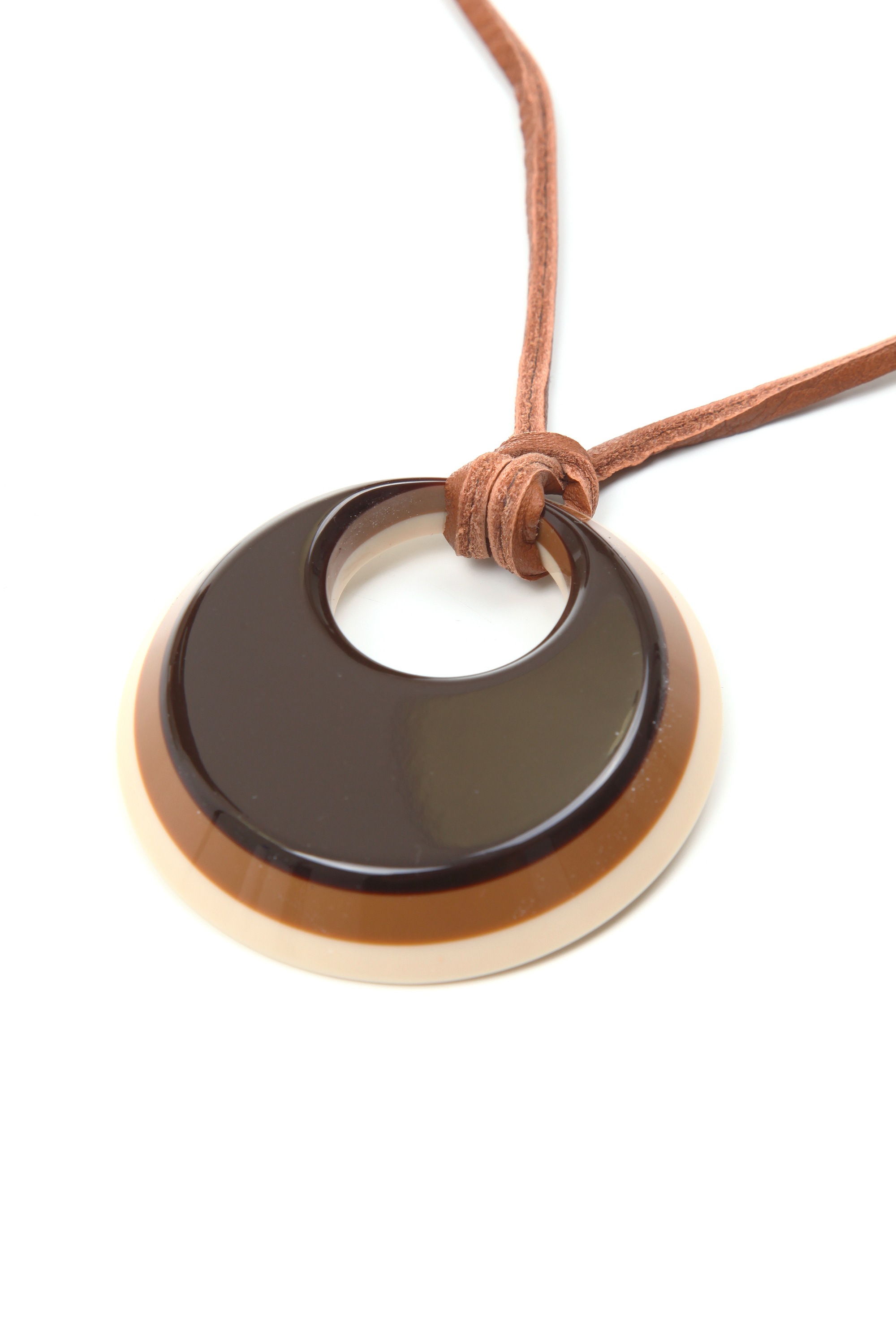 COLLEZIONE ALESSANDRO Kette mit Anhänger »Mina«, mit hochwertigem Kunststoffanhänger