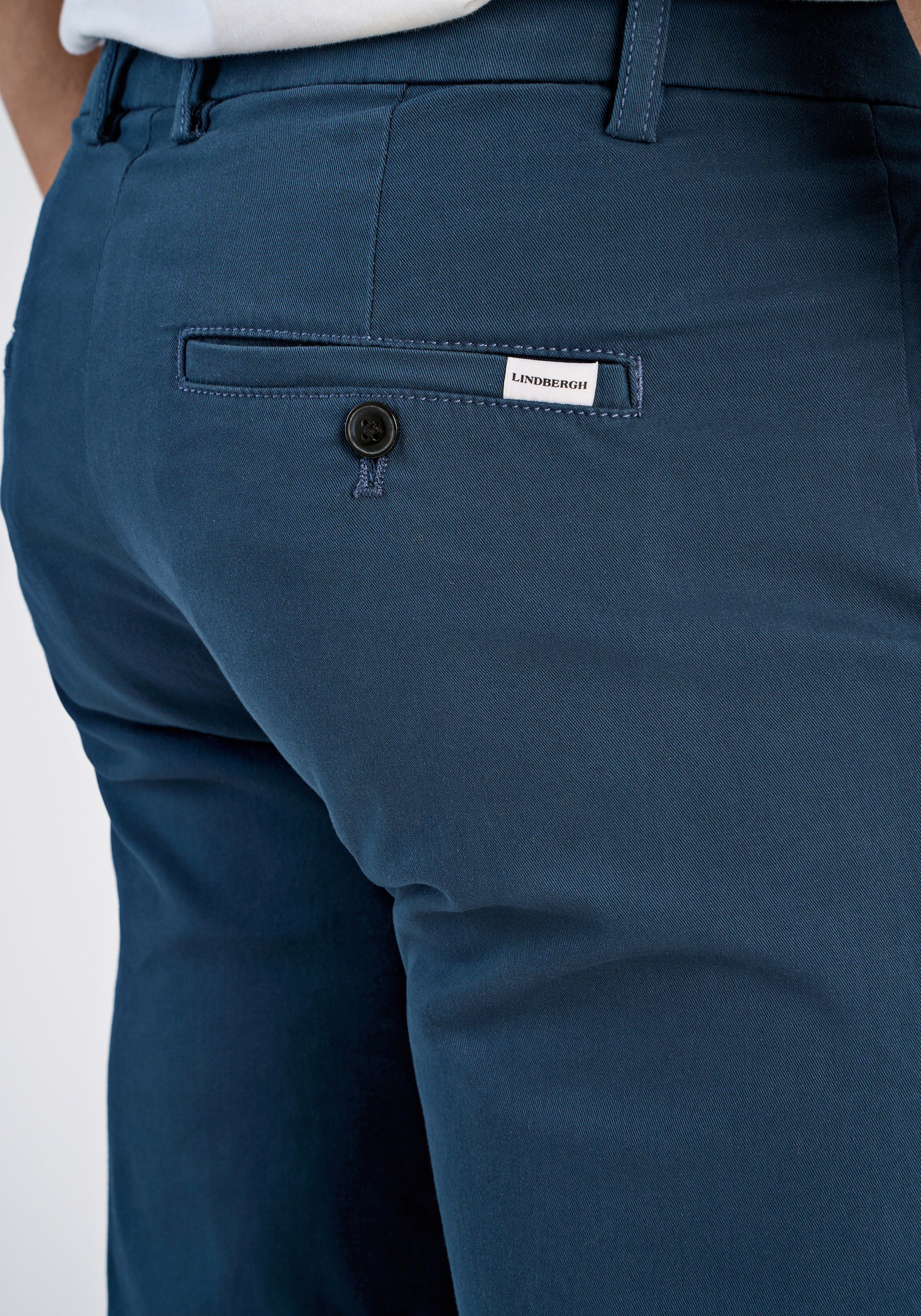 Lindbergh Chino Slim Fit Dark Blue 38 3