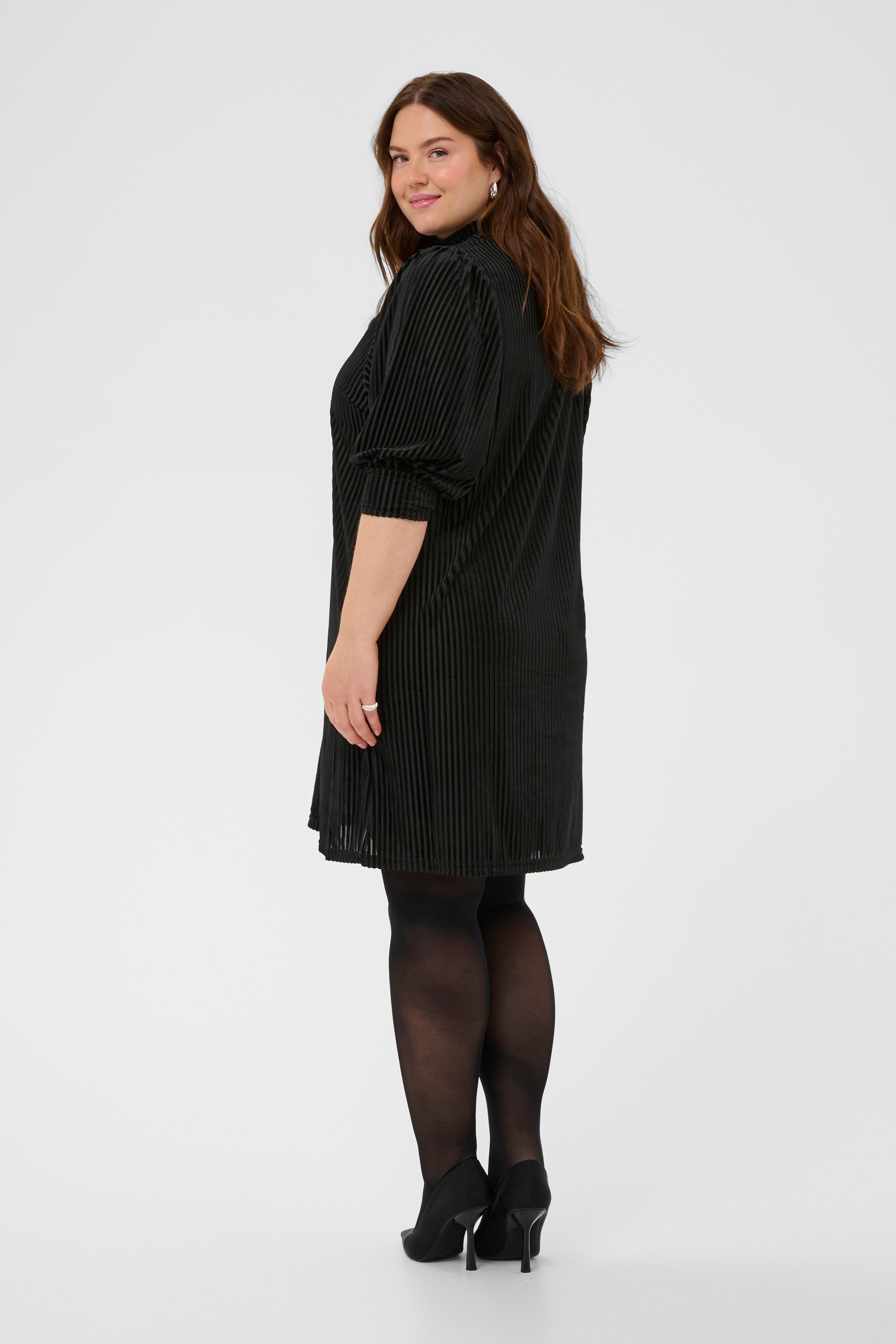 KAFFE Curve Midikleid »Kleid KCcacanna«