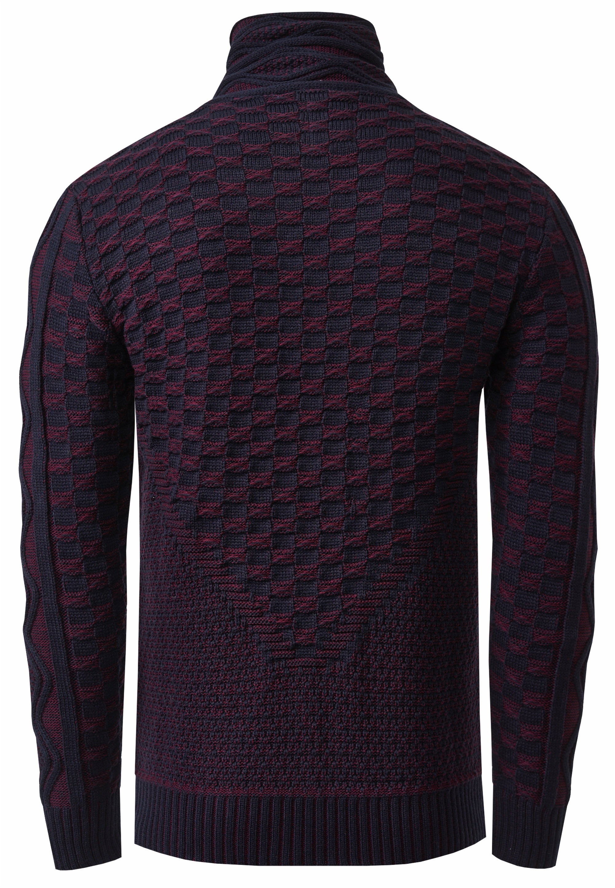 Rusty Neal Strickpullover, mit extravagantem Schalkragen