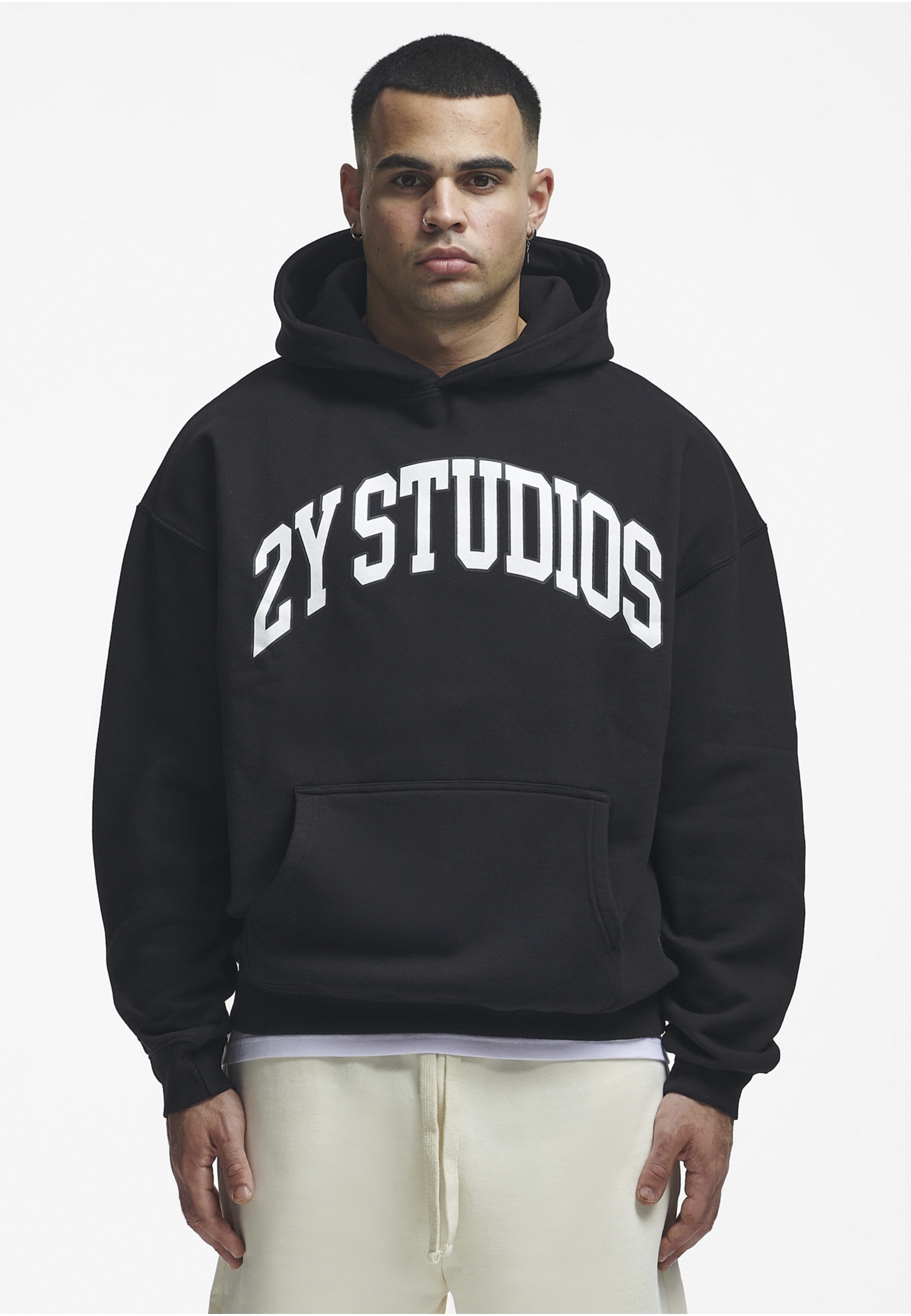 2Y Studios Kapuzensweatshirt »2Y Studios Herren 2Y Logo Oversize Hoodie«, 1 Stk.
