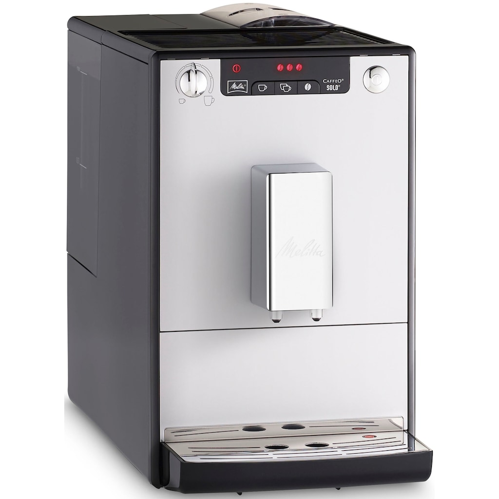 Melitta Kaffeevollautomat »Solo® E950-203, silber/schwarz«