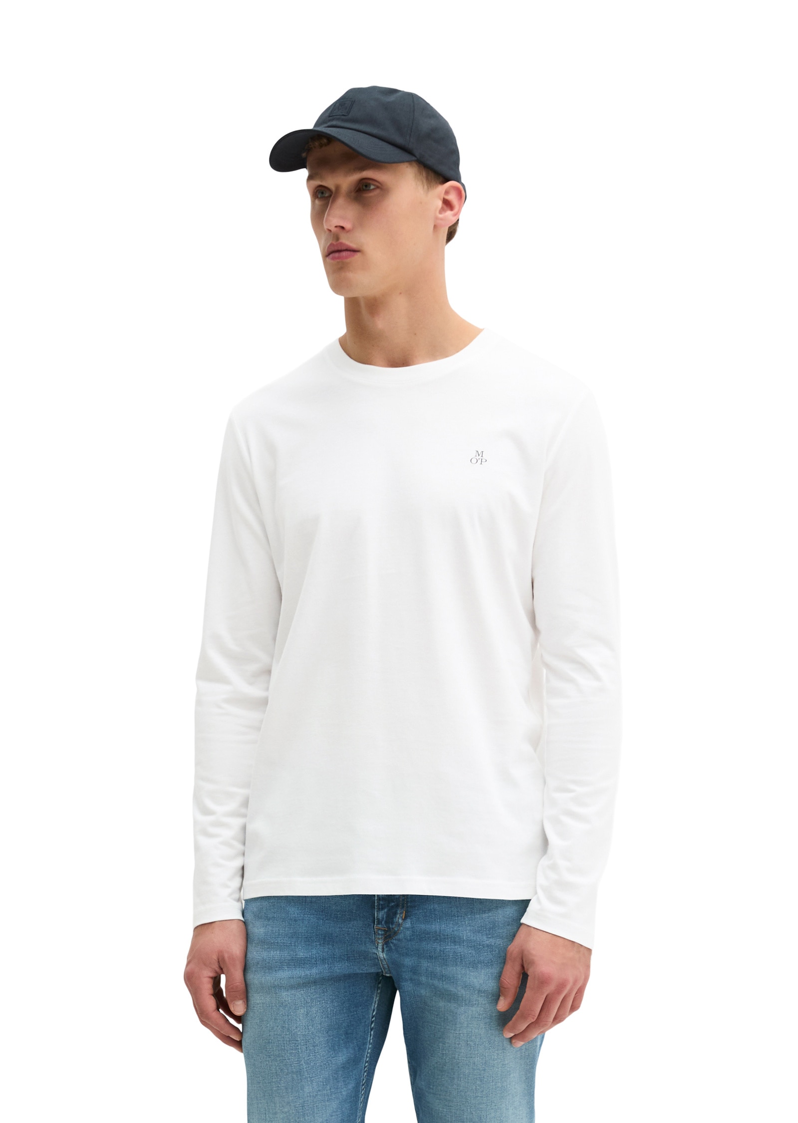 Marc O'Polo Langarmshirt »aus reiner Bio-Baumwolle«