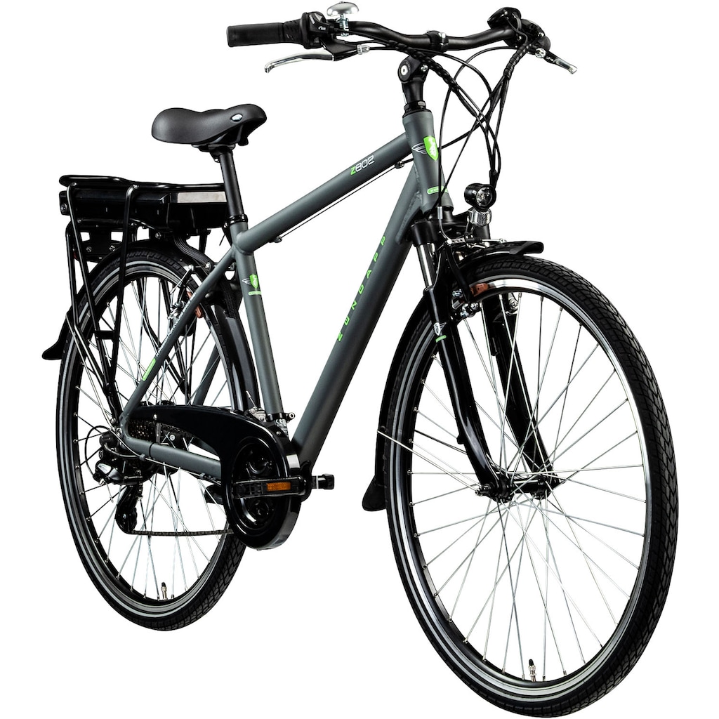 Zündapp E-Bike »Z802 Herren«, 21 Gang, Shimano, Altus RD-M310, Heckmotor 250 W