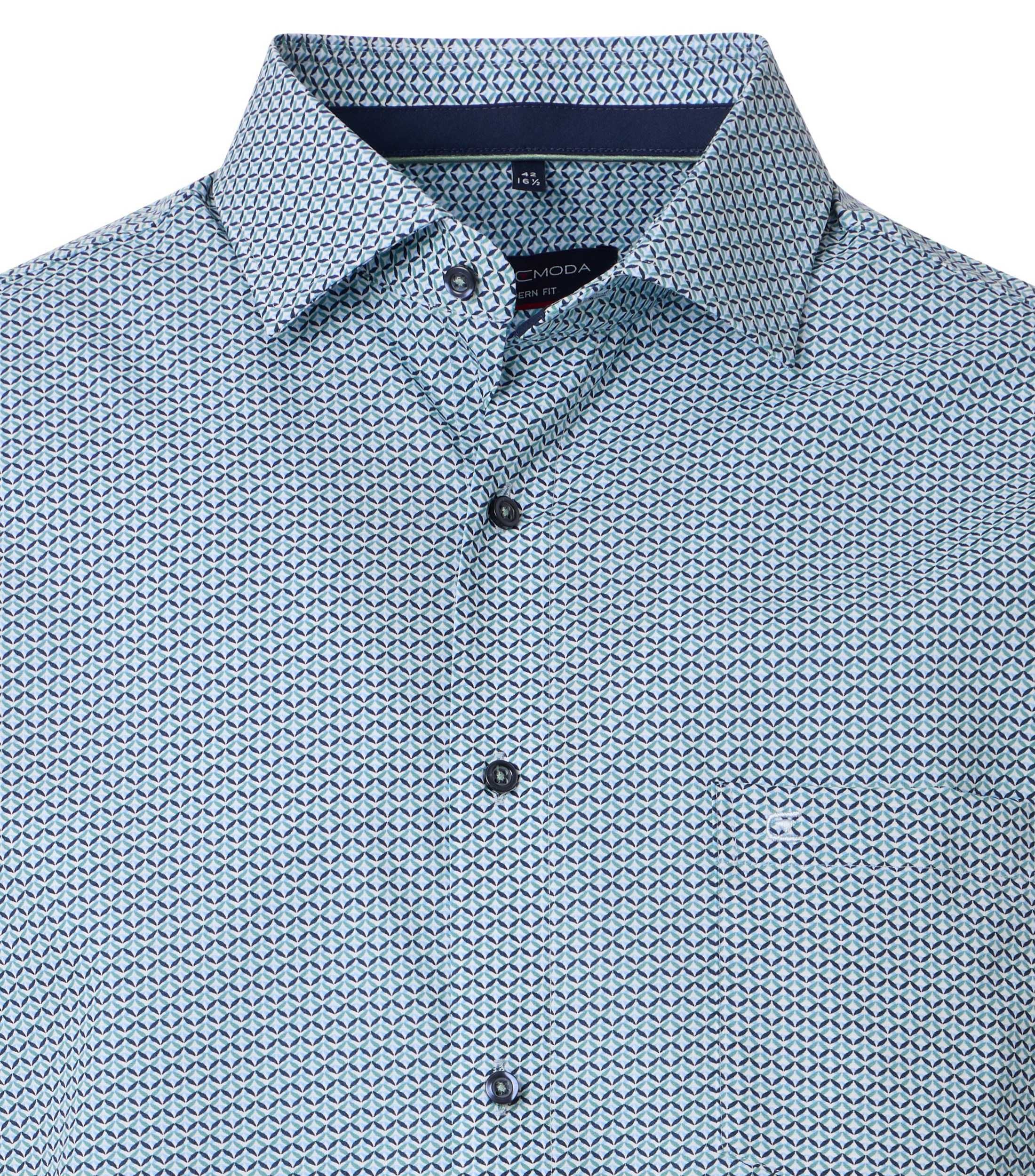 CASAMODA Businesshemd »CASAMODA Businesshemd Kurzarm Print«