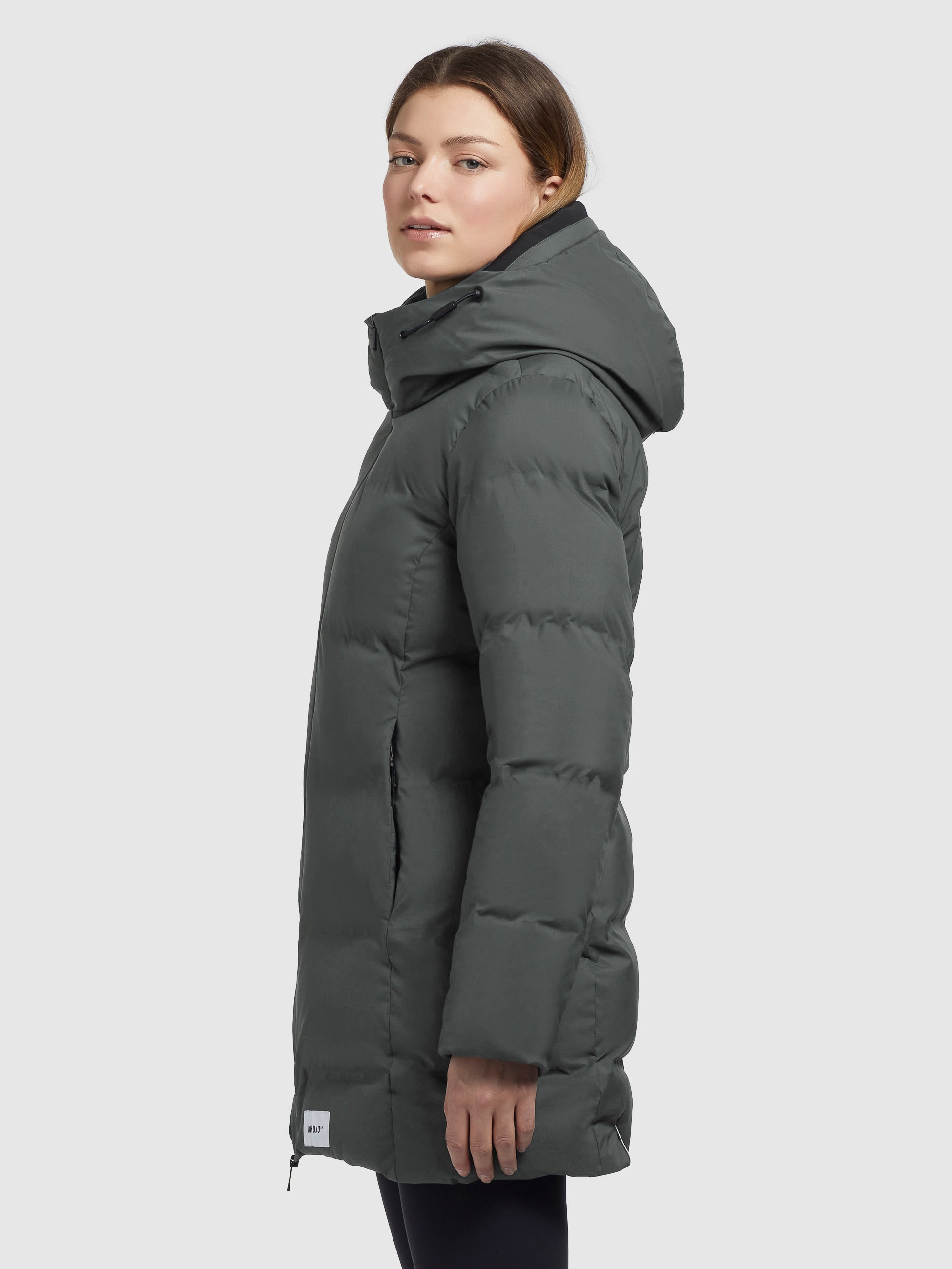khujo Steppjacke »TANARE2«, mit Kapuze