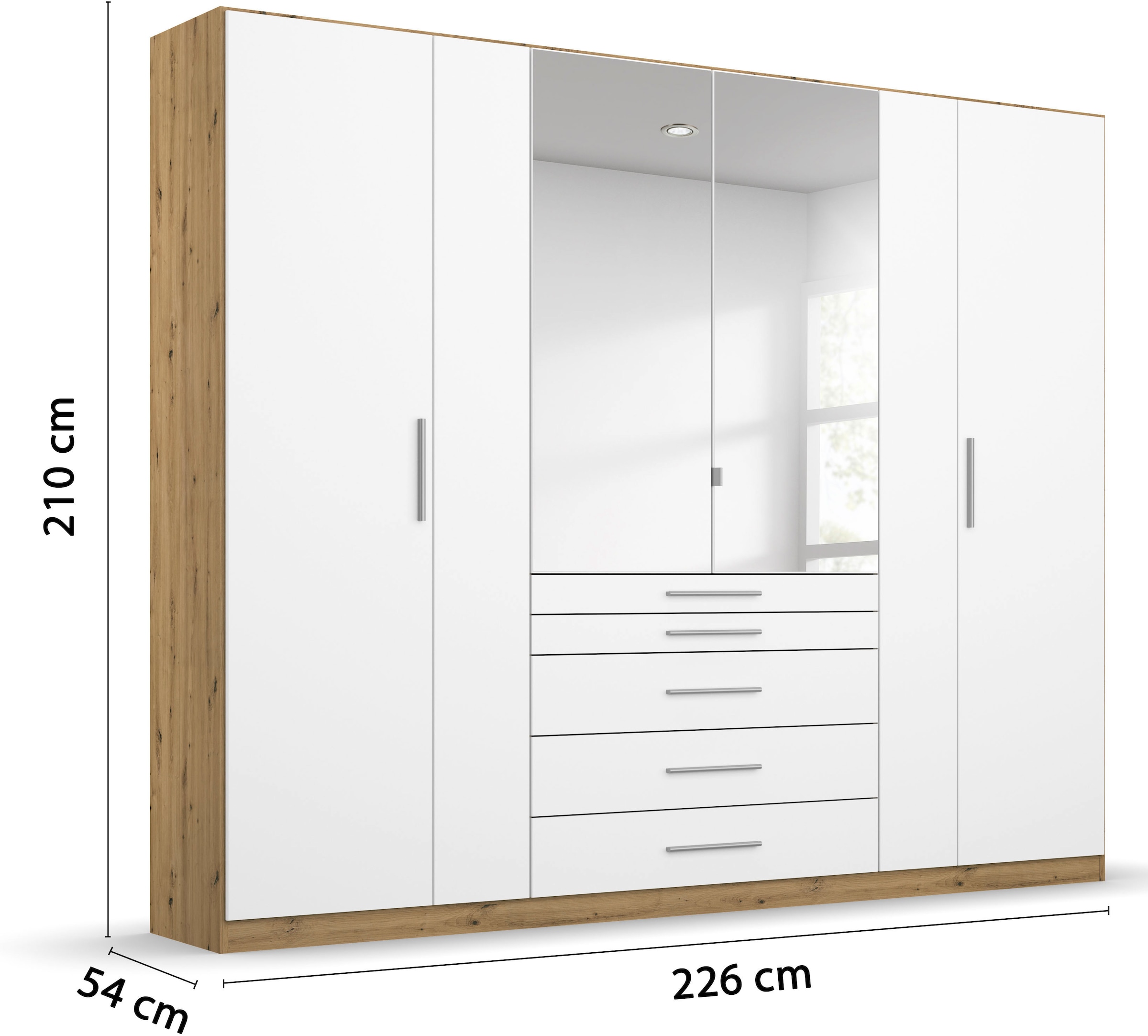 rauch Kleiderschrank »Weingarten«