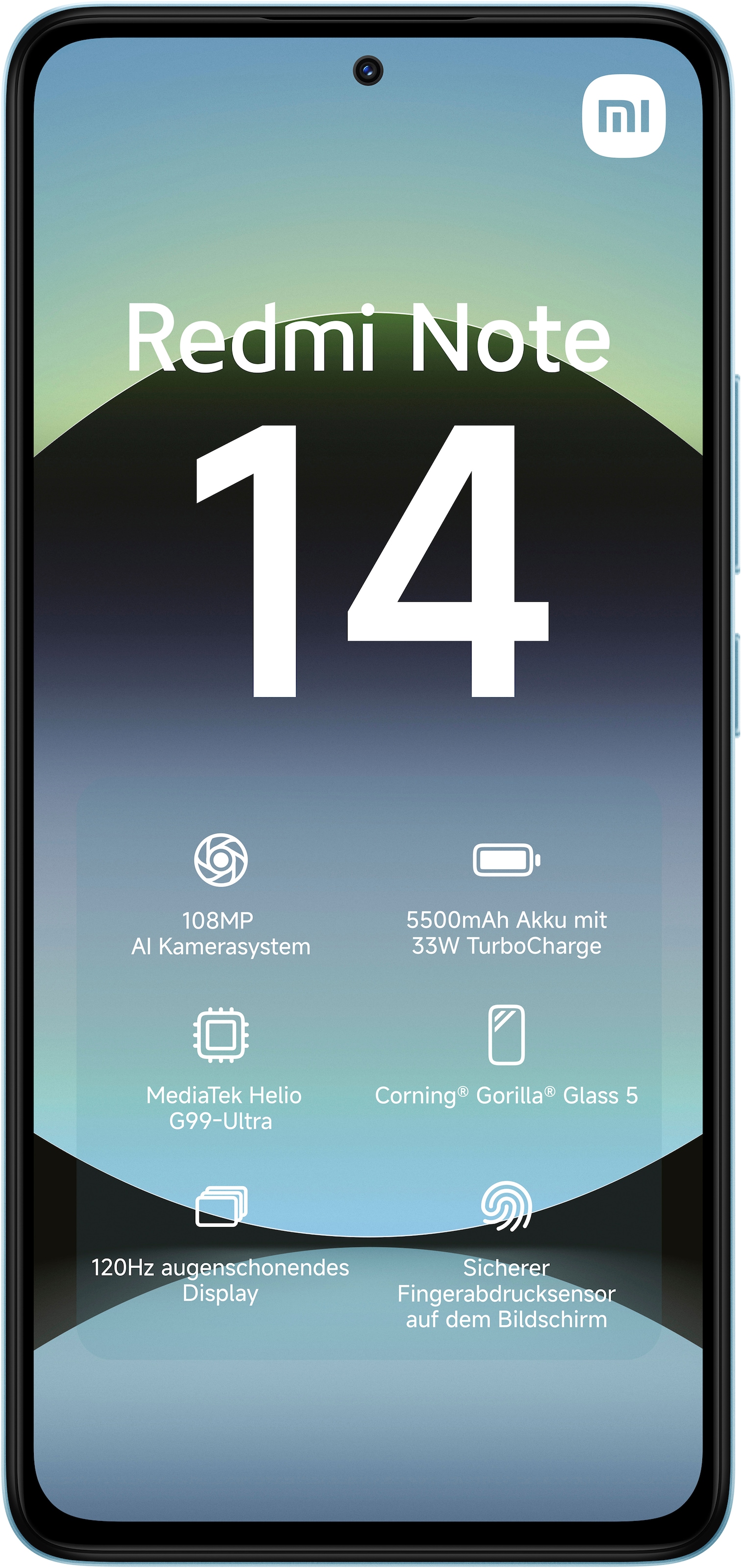 Xiaomi Smartphone »Redmi Note 14«, Blau