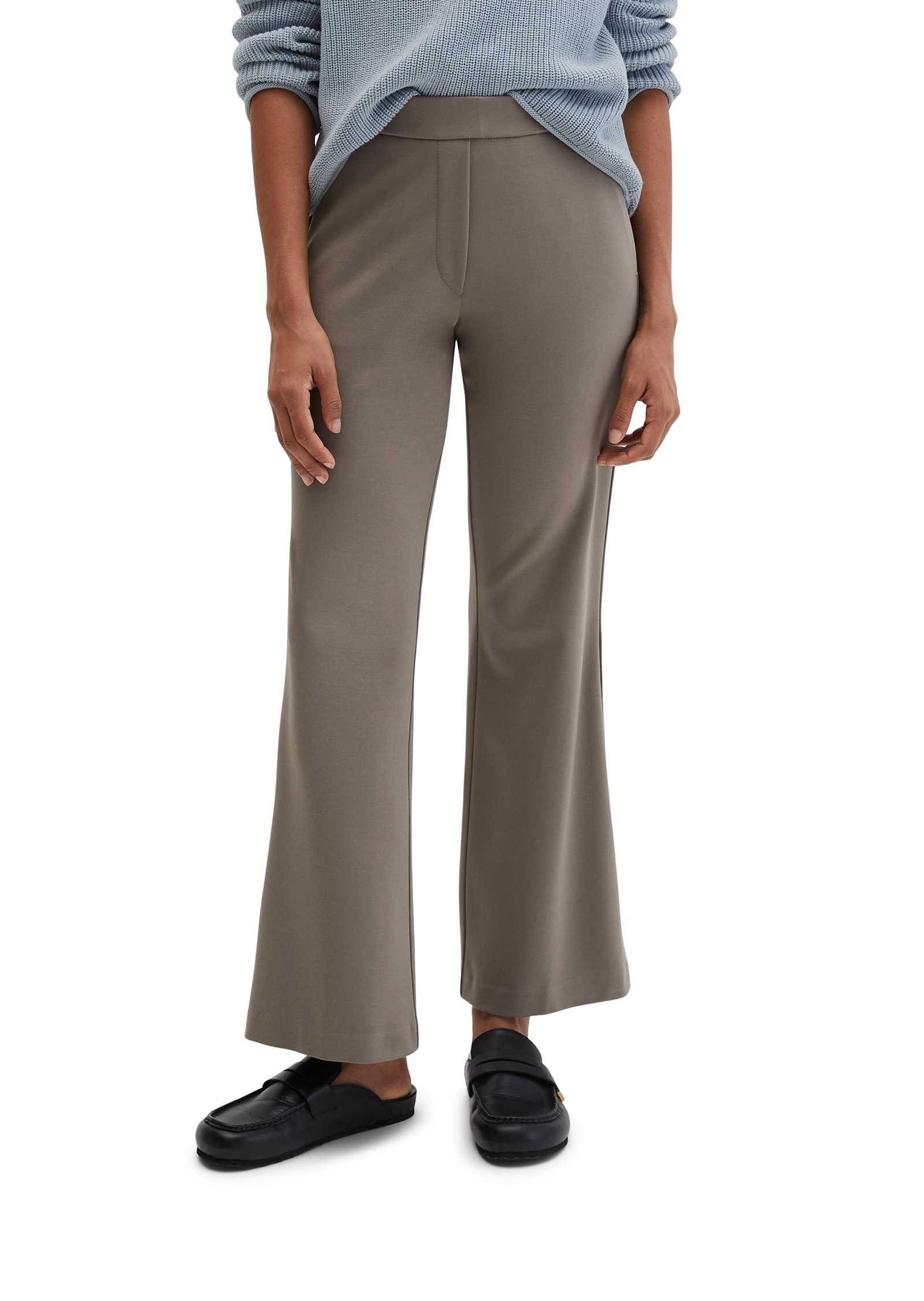 Marc OPolo Jerseyhose "MARTHE Flared" MODEL MARTHE FLARED günstig online kaufen