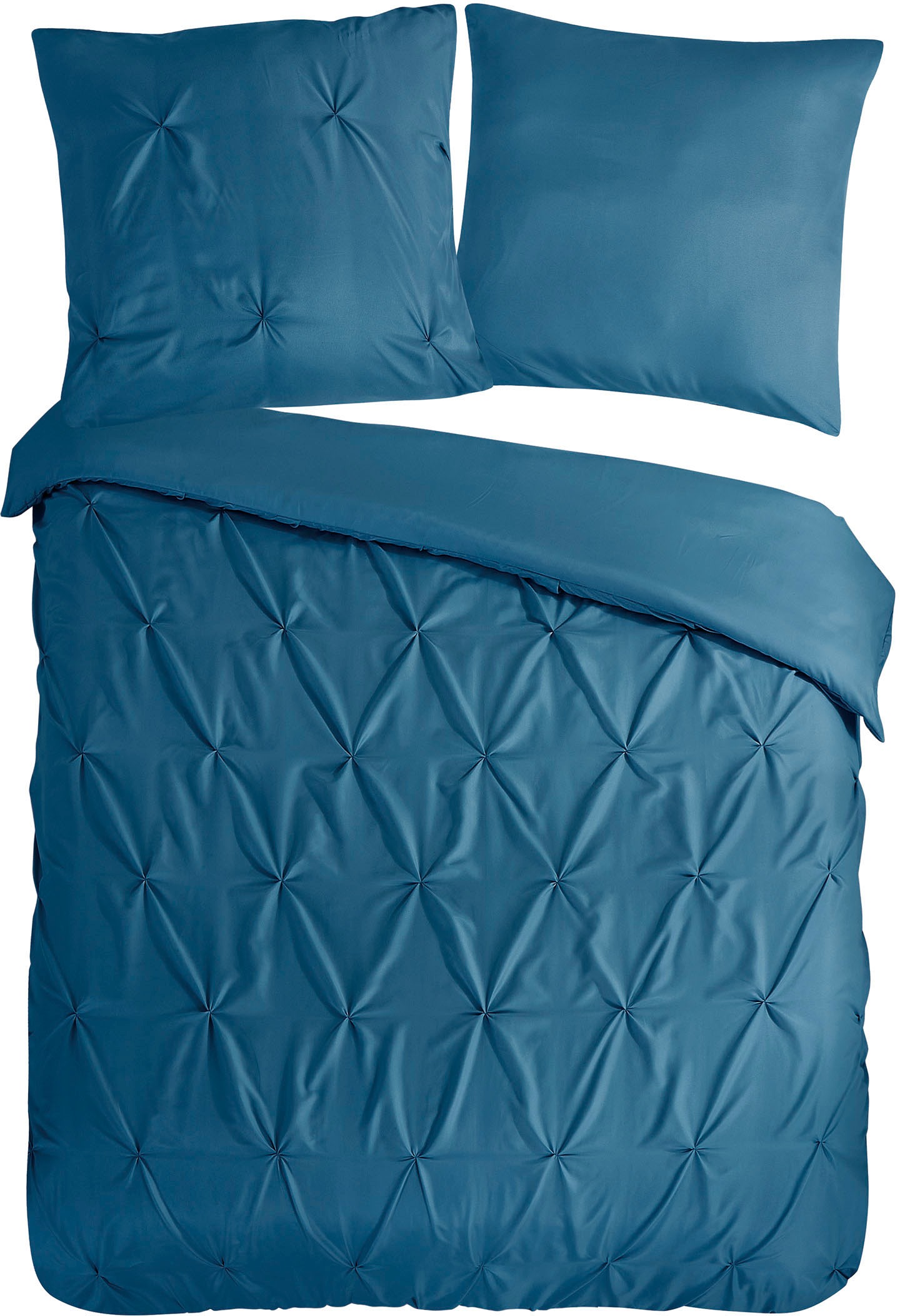 PURE luxury collection Bettwäsche "Elegance" 2 Stk. tlg. Mikrofaser, Uni, S günstig online kaufen