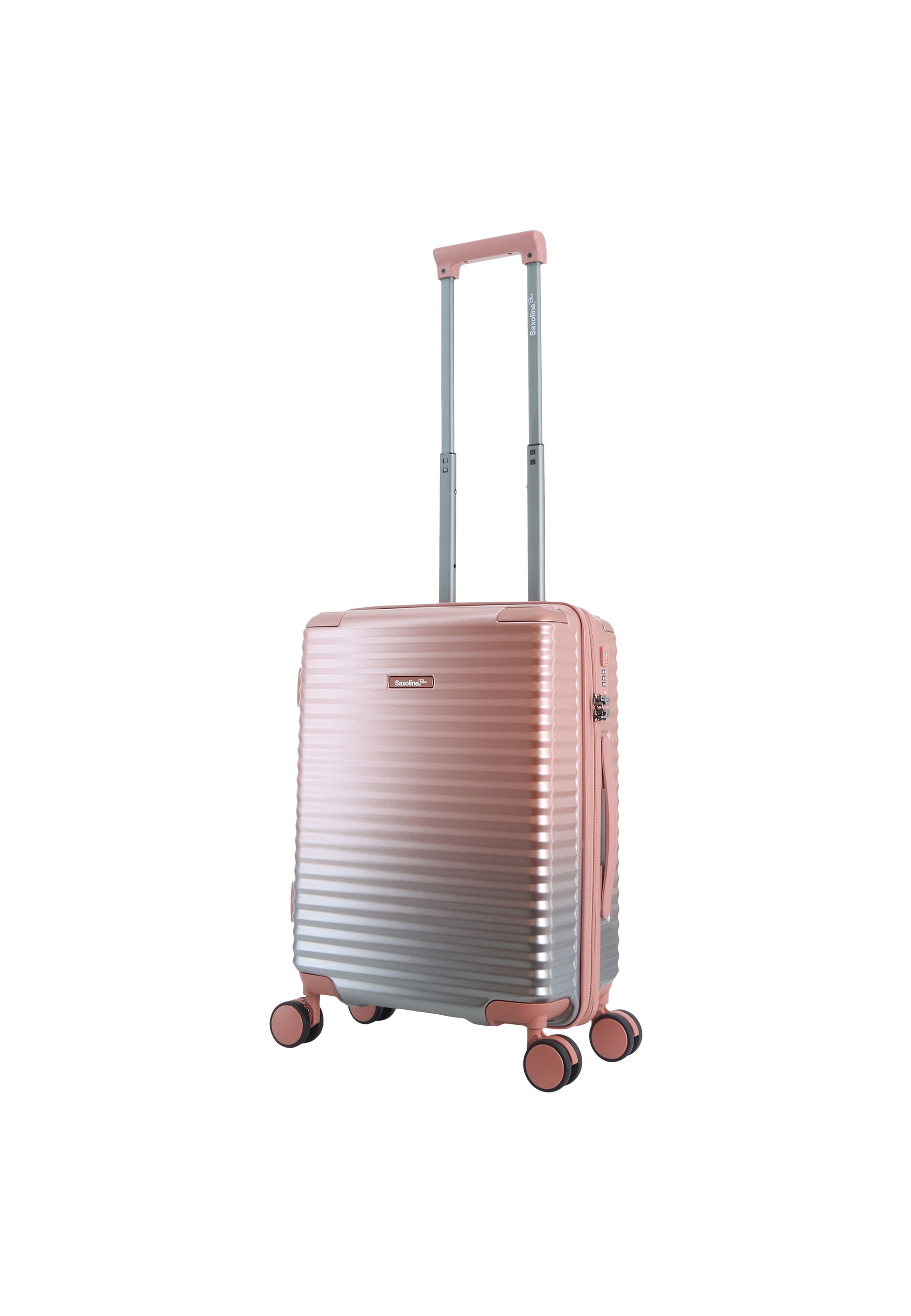 Saxoline® Koffer »Elite«, mit Trolleysystem aus Halbaluminium
