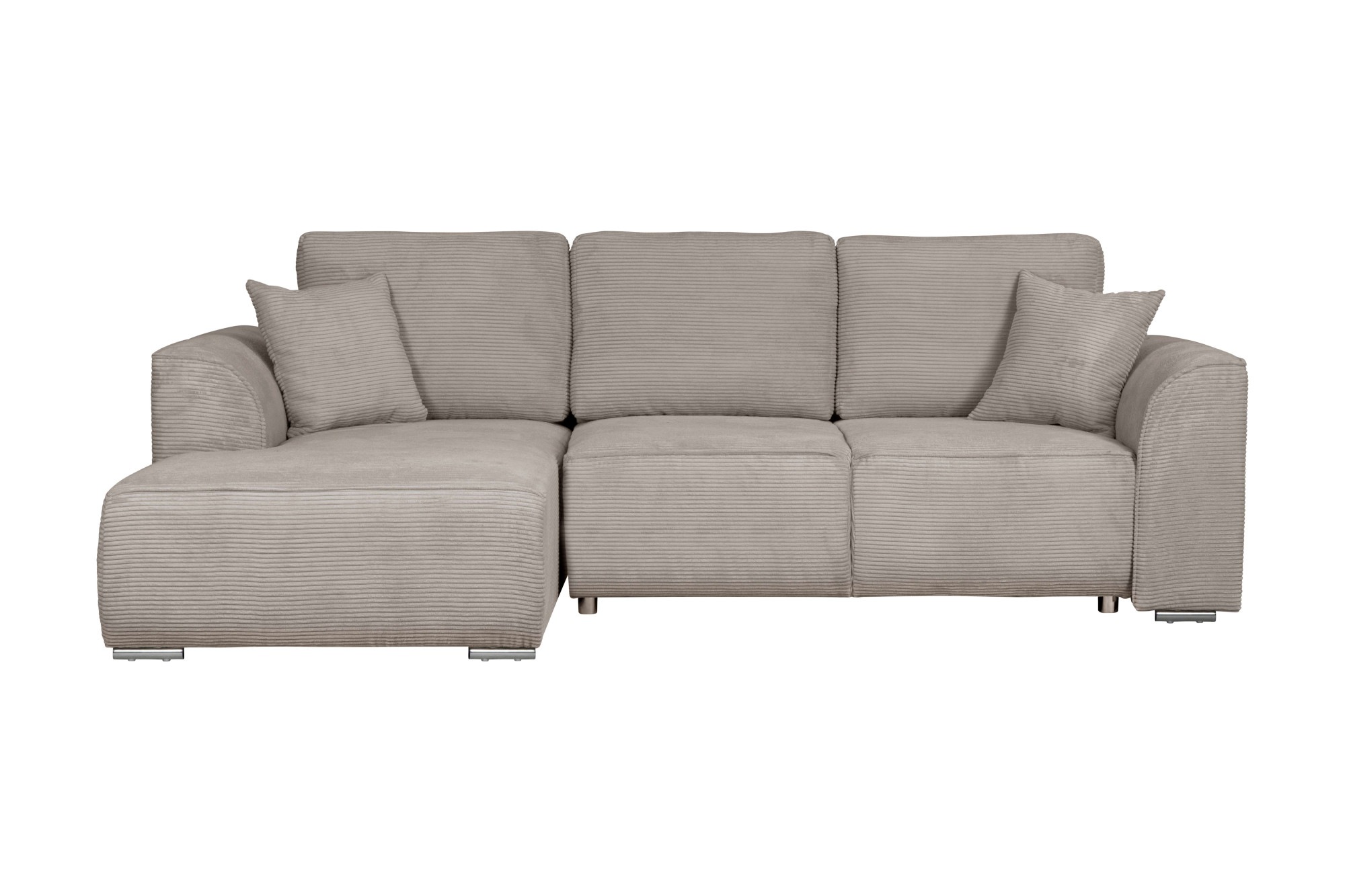 OTTO home Ecksofa "BEATRICE optionale Schlafsofa mit Bettkasten, B/T/H: 265 günstig online kaufen
