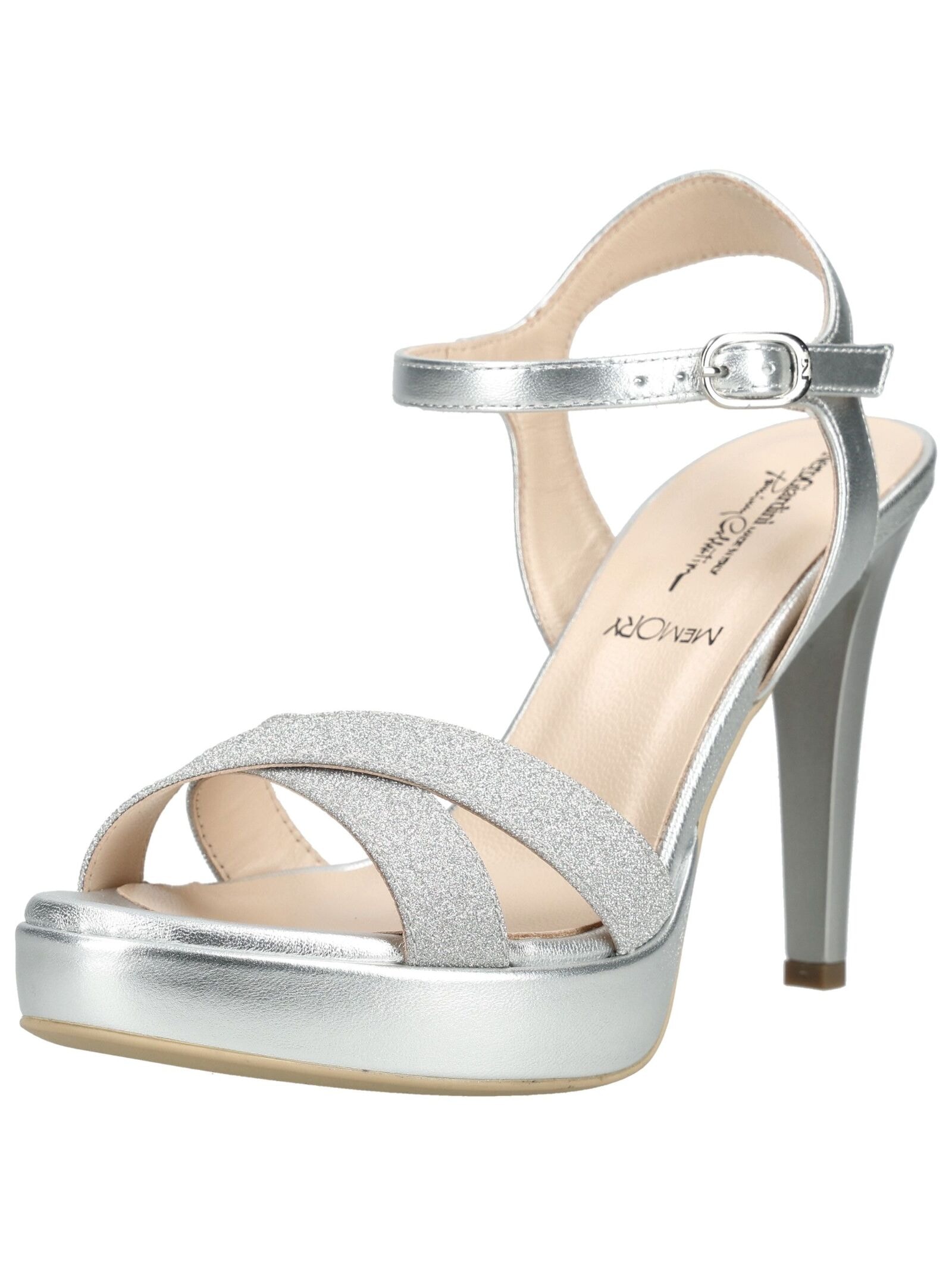 Nero Giardini High-Heel-Sandalette "Nero Giardini Sandalen Leder/Textil" günstig online kaufen