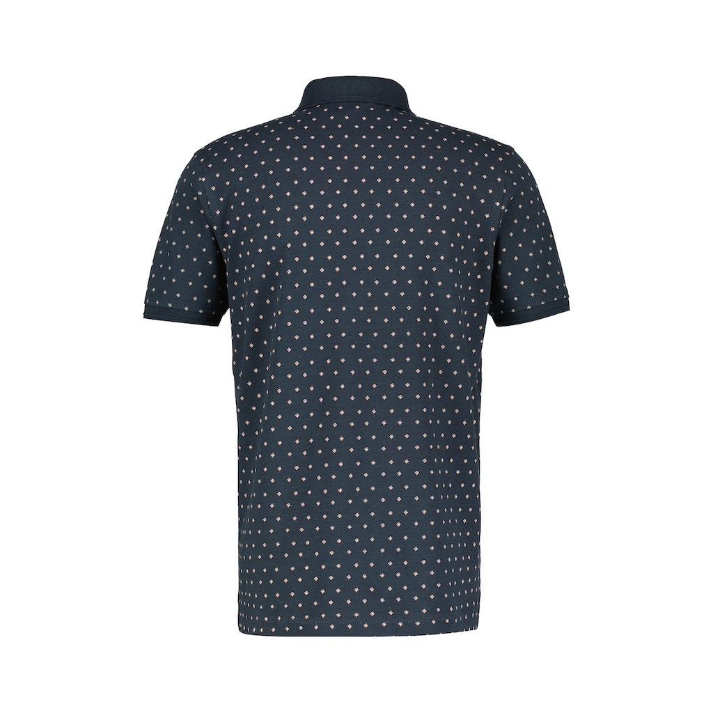 LERROS Poloshirt »LERROS Poloshirt mit Punkt-Print«