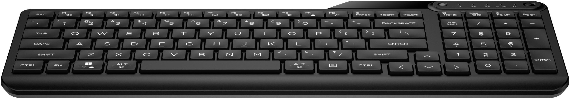 HP Wireless-Tastatur »460«, (Fn-Tasten-Ziffernblock-Windows-Sperrtaste)