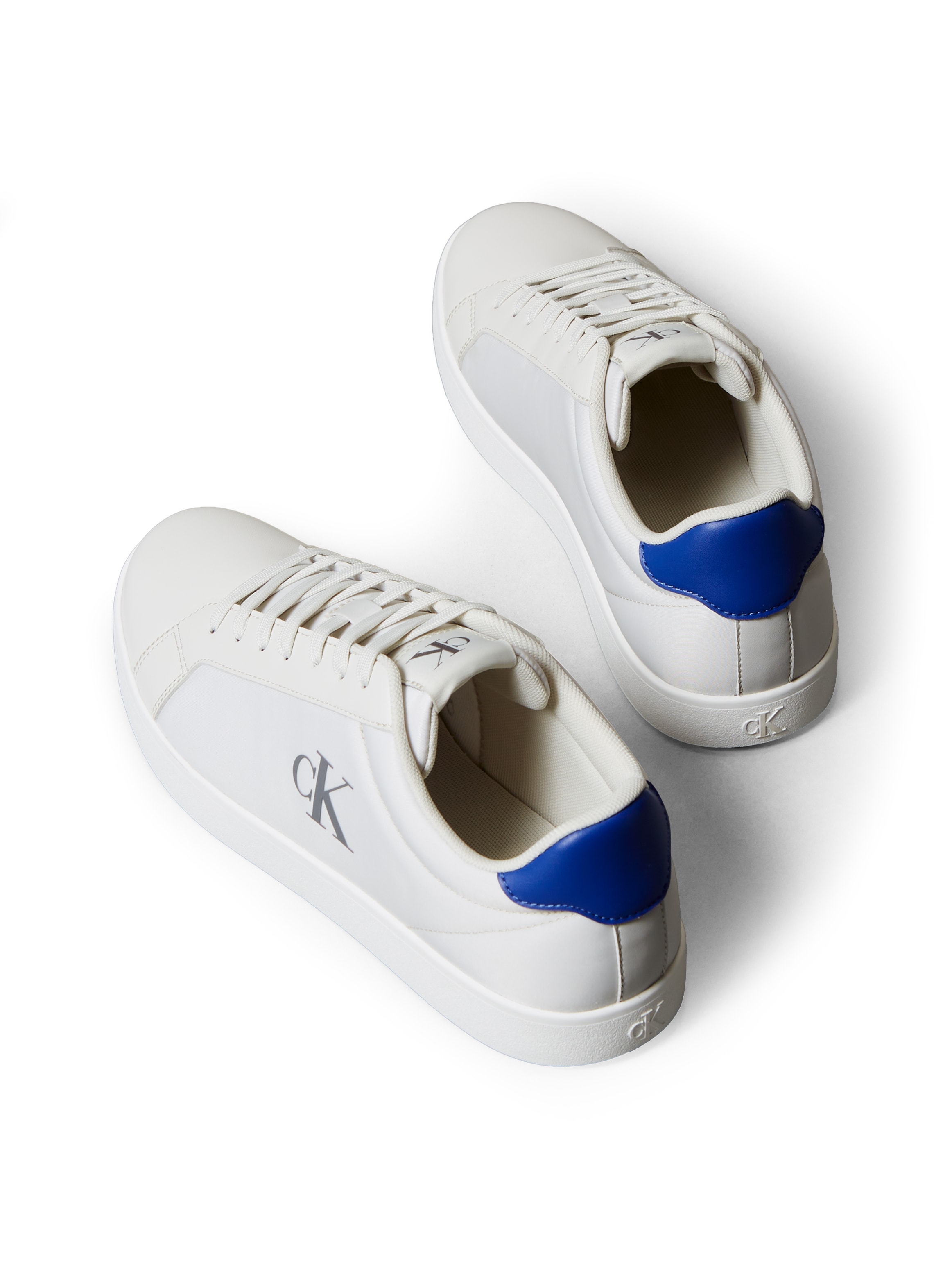 Calvin Klein Jeans Plateausneaker »3 CUPSOLE PU«, Freizeitschuh, Halbschuh, Schnürschuh mit gepolstertem Schaftrand