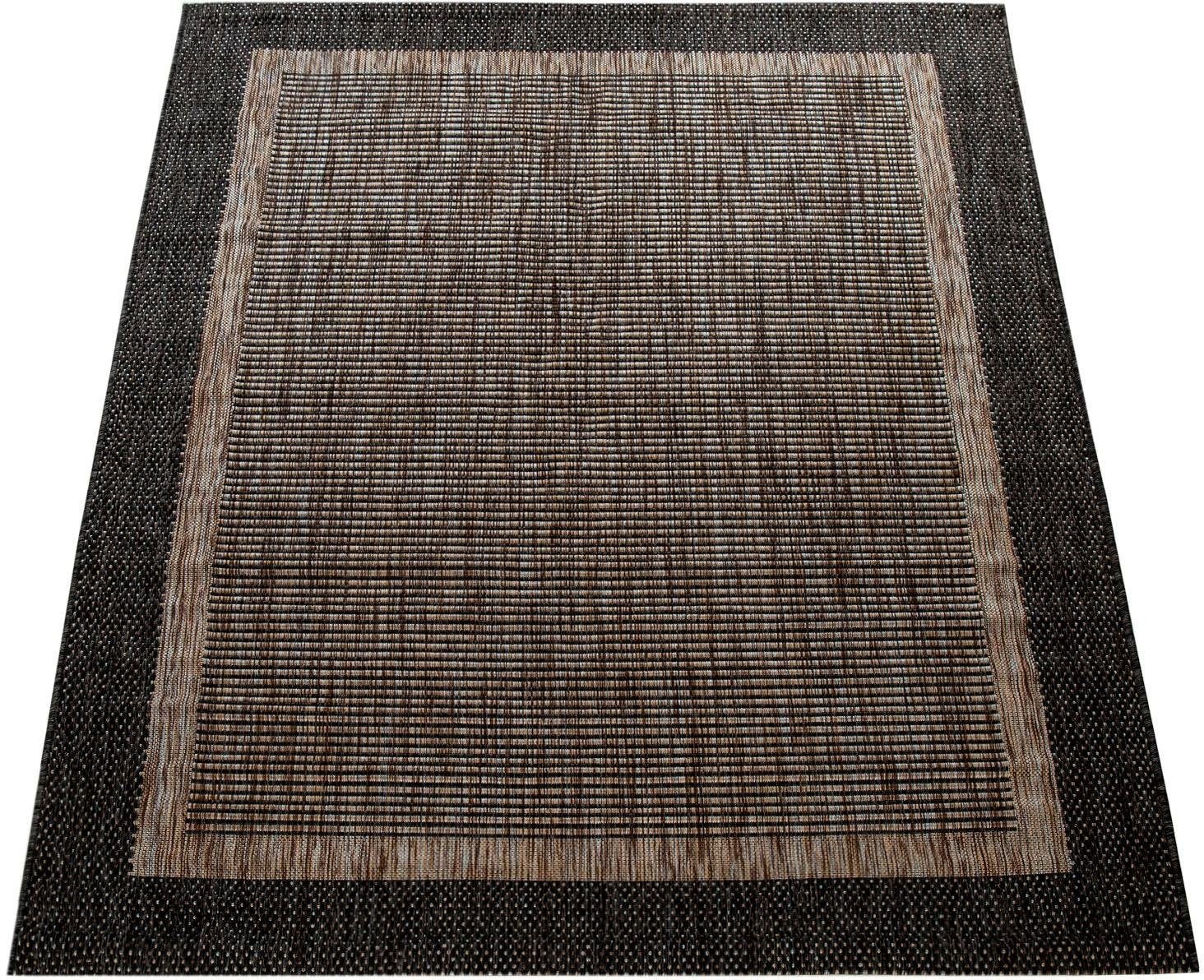 Paco Home Teppich »Illusion 325«, rechteckig, Flachgewebe, meliert, mit  Bordüre, Outdoor geeignet, UV-beständig auf Rechnung | BAUR | Kurzflor-Teppiche