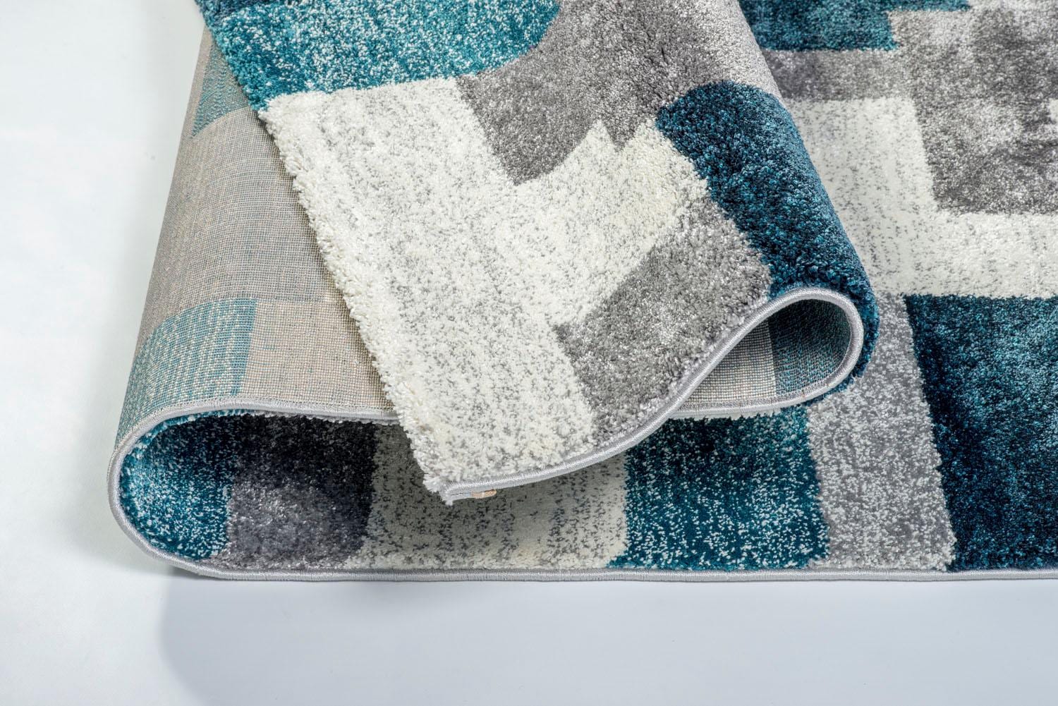 OCI DIE TEPPICHMARKE Teppich »Steady Allover«, rechteckig, 20 mm Höhe, besonders weich durch Mircofaser, Wohnzimmer