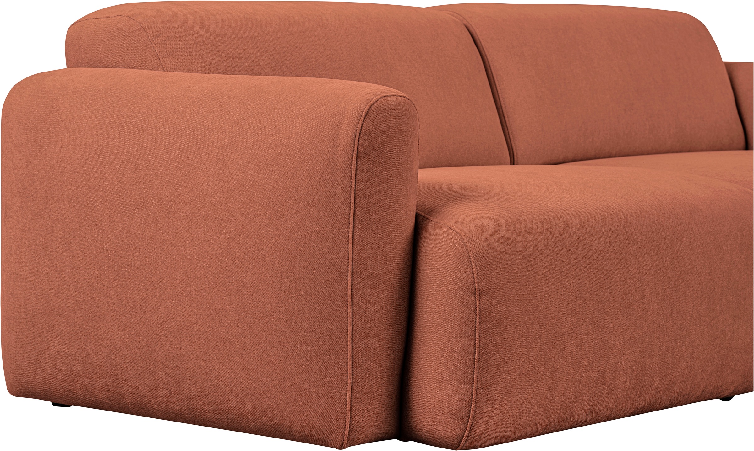 andas 3-Sitzer »Myrland«, Breite 230 cm, Chenille, Easy Clean Stoff, mit Kaltschaum