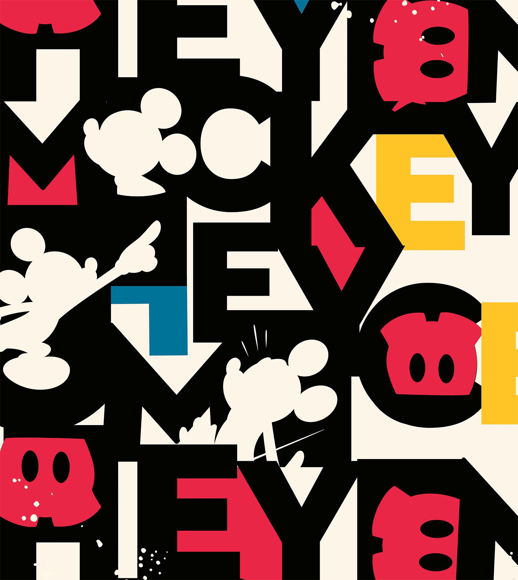 Komar Vliestapete »Mickey Mixup«, 250x280 cm (Breite x Höhe)