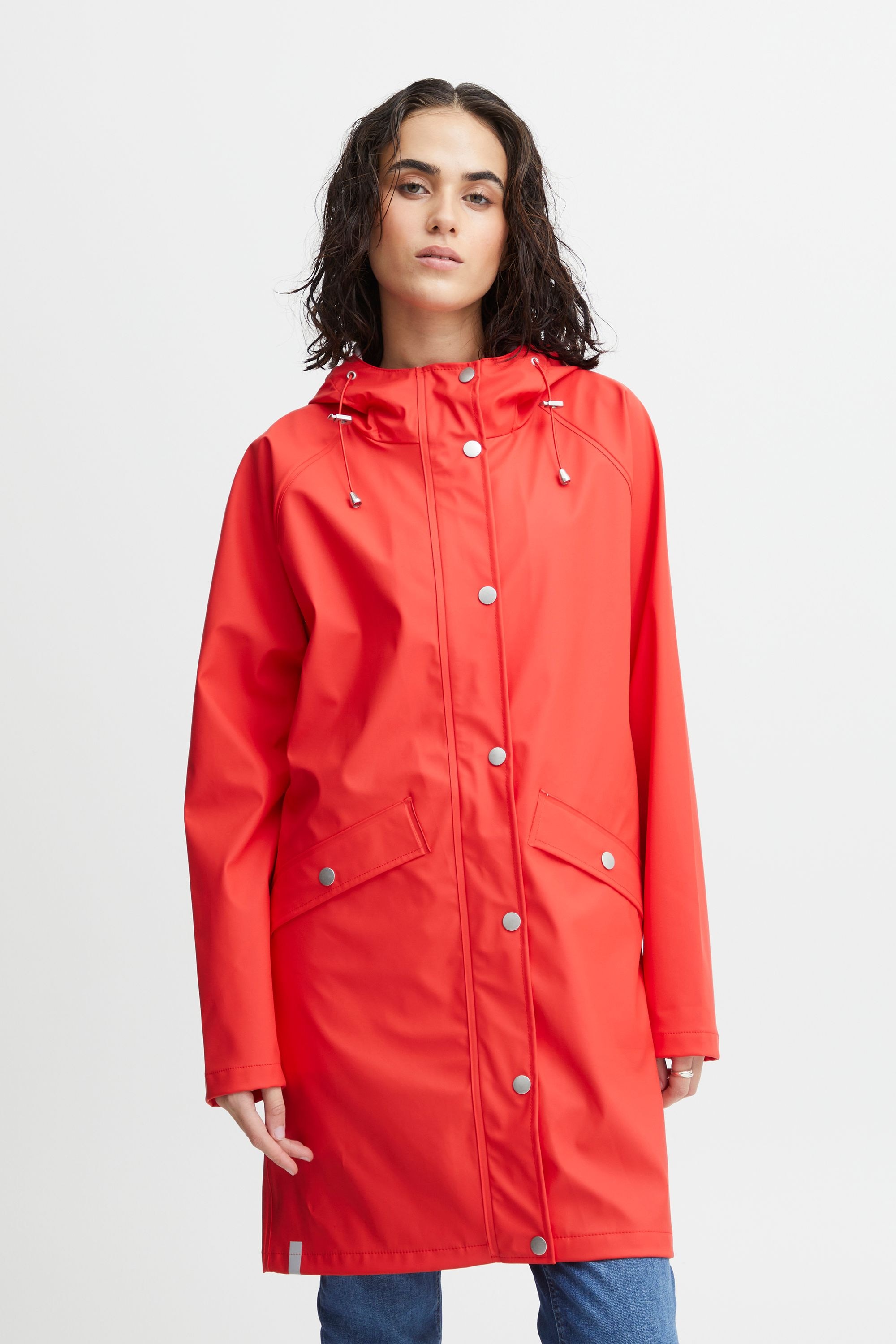 Ichi Regenjacke »Regenjacke IHTazi«, mit Kapuze