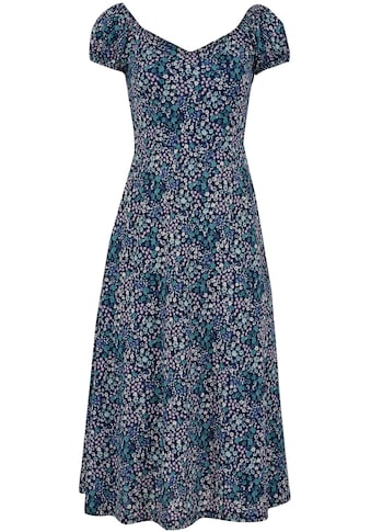 LTB Sommerkleid »TISOZA«, in ausgestellter Passform mit kurzen Ärmeln und floralem Muster kaufen