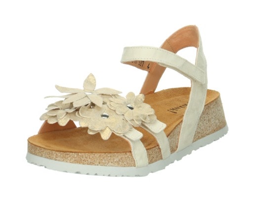 Think Sandalette "KOAK DAMEN", Sommerschuh, Sandale, Keilabsatz, mit Klettverschluss