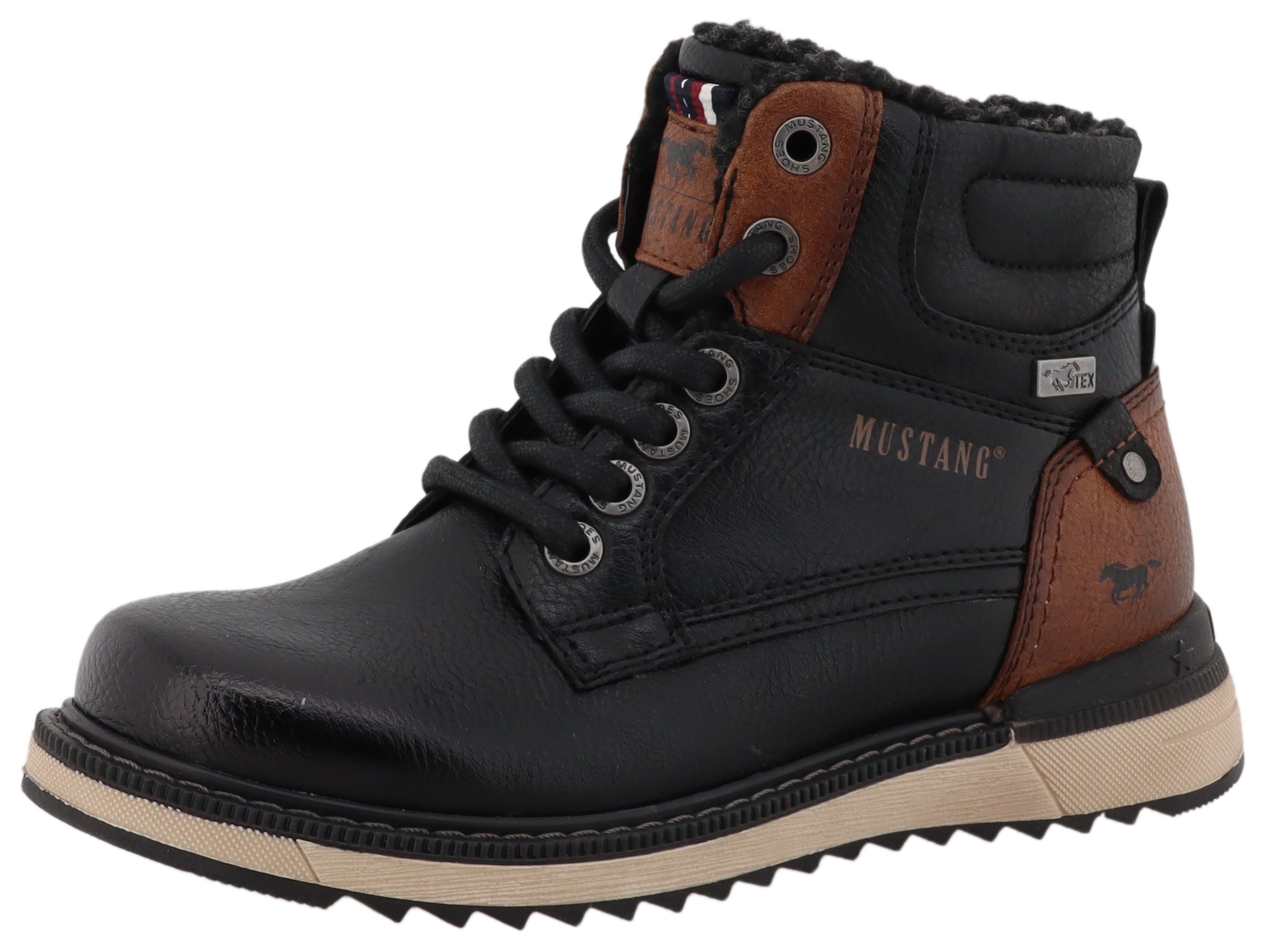 Mustang Shoes Winterboots "Donato" Schnürboots, Outdoorboots mit TEX-Membrane