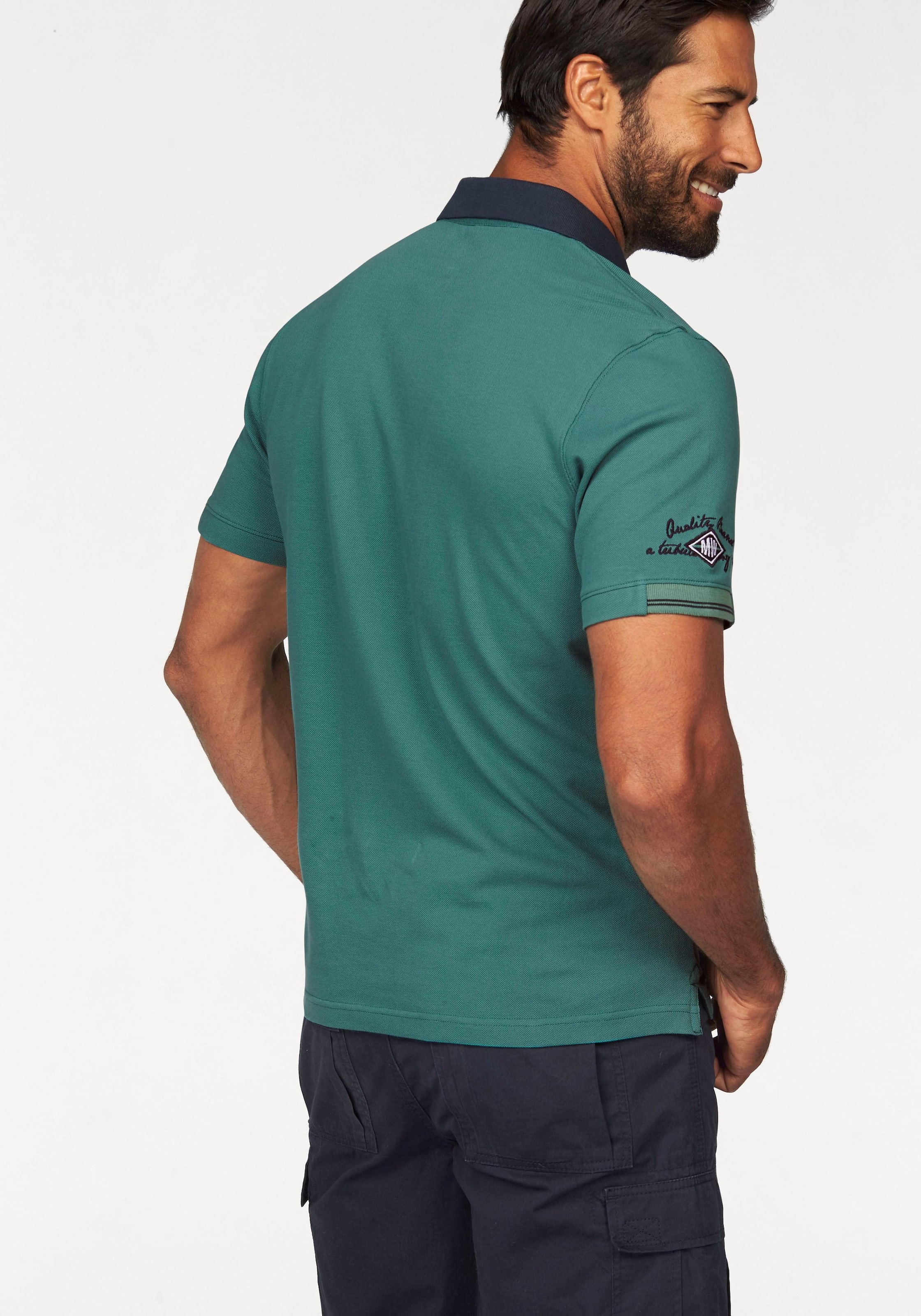 Mans World Poloshirt, Kurzarm, mit Polokragen, für sportliche Aktivitäten günstig online kaufen