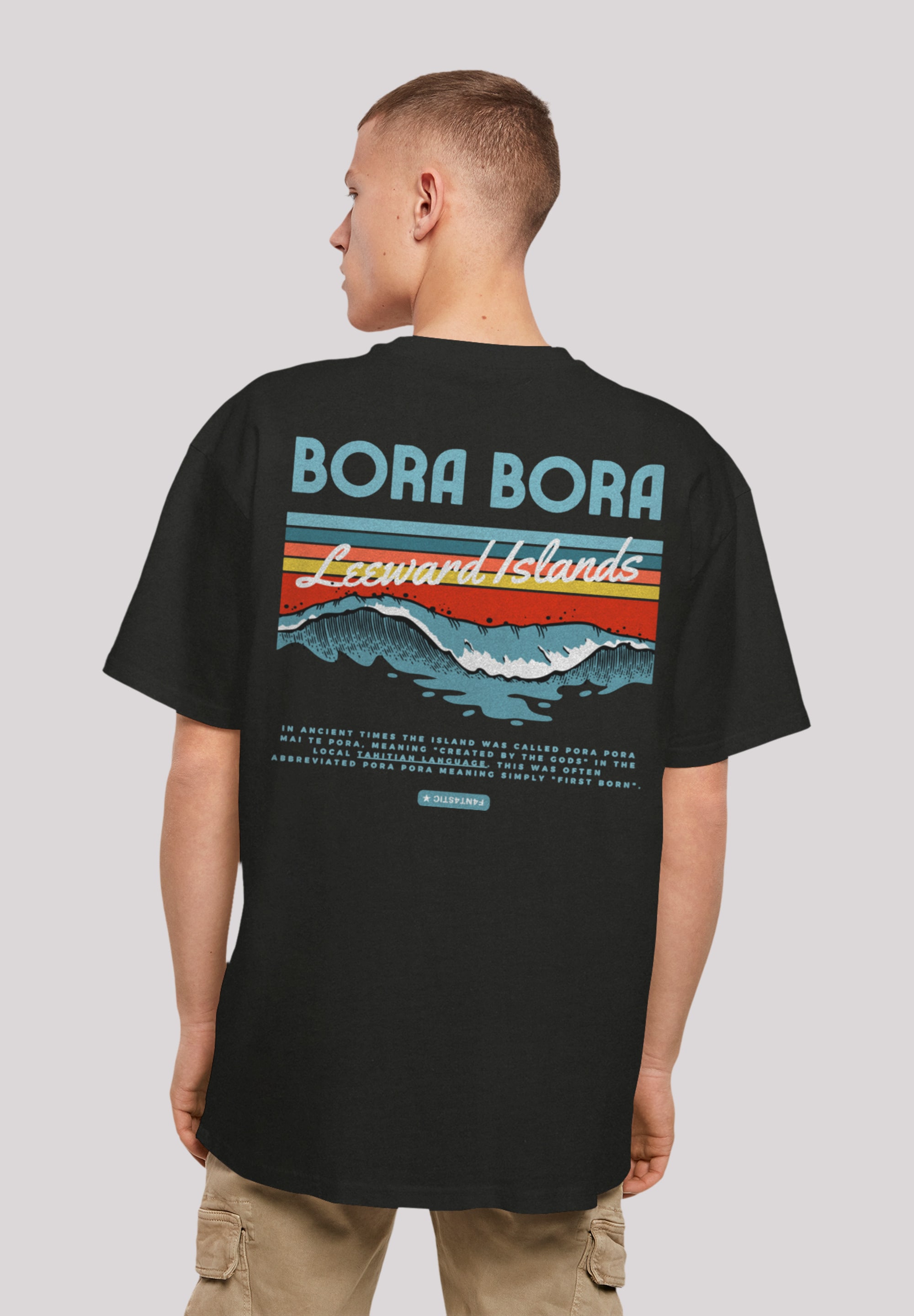 Black Friday F4NT4STIC T-Shirt Print »Bora BAUR Leewards Bora | Island«