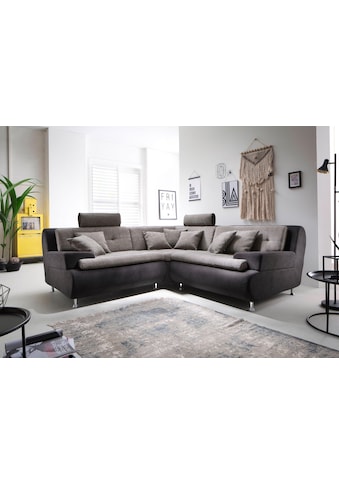 Trends by HG Ecksofa »Lounge« su Kopfstützen ir Met...