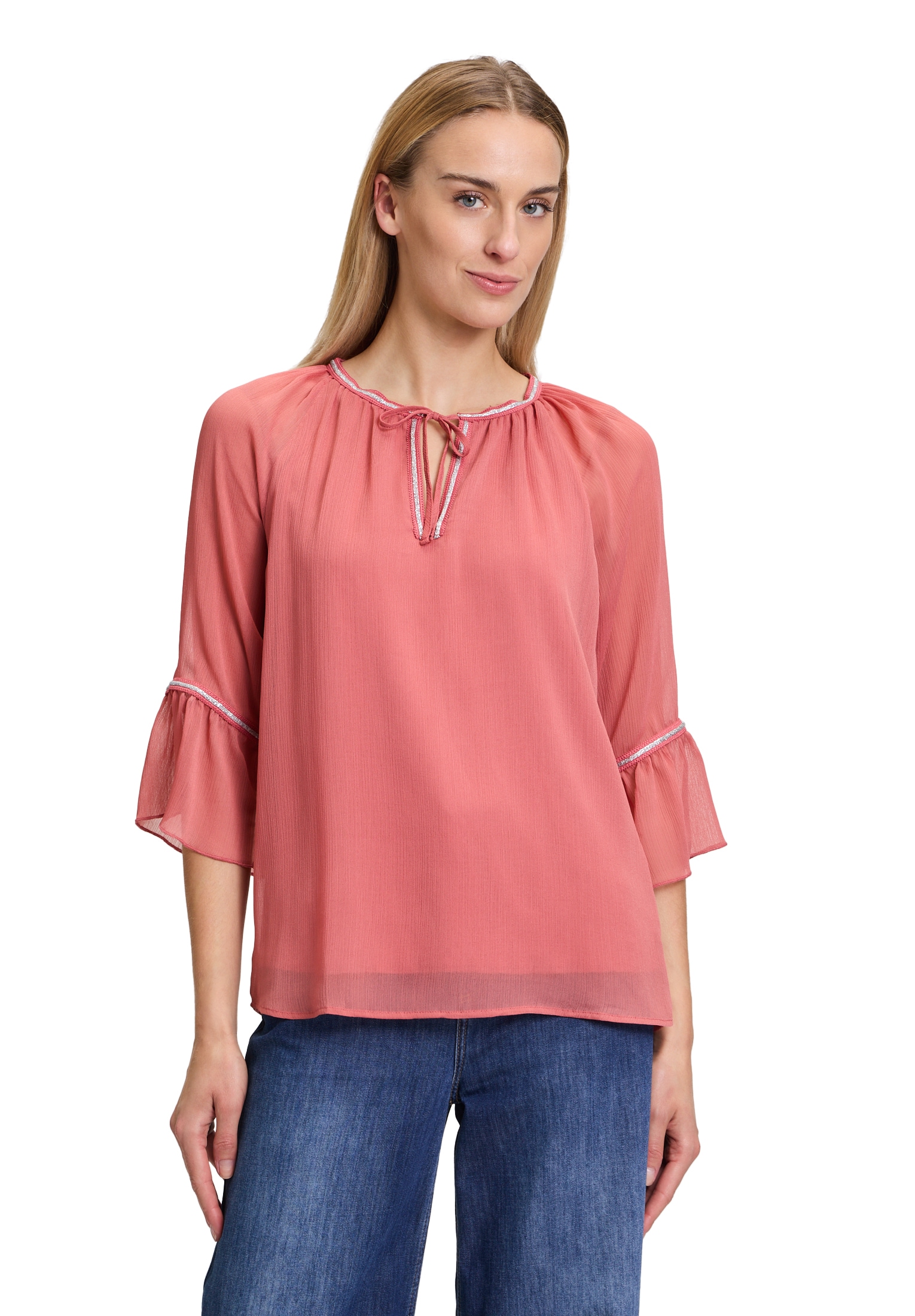 Cartoon Schlupfbluse "Cartoon Damen Casual-Bluse mit Flügelärmeln" günstig online kaufen