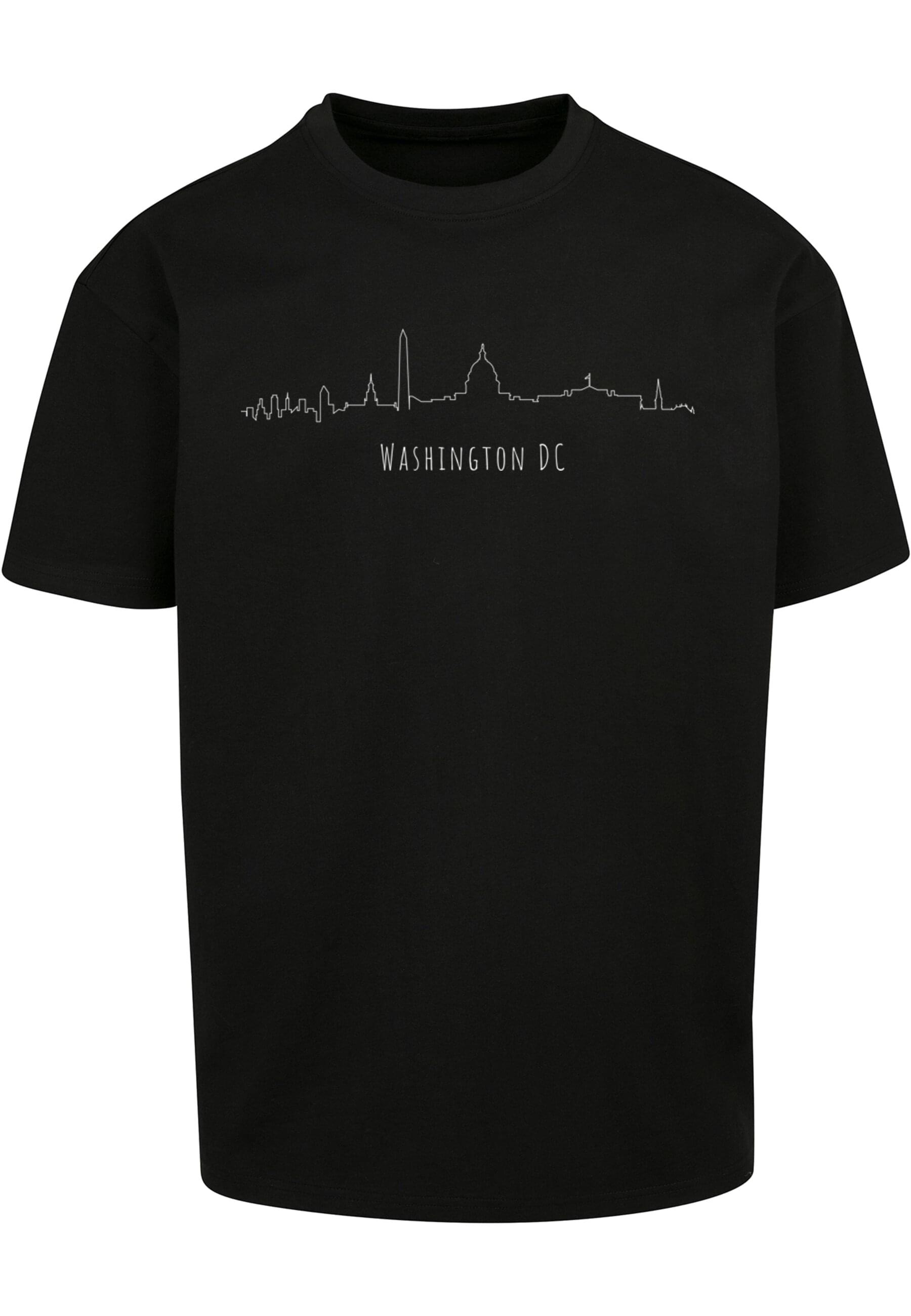 T-Shirt »Merchcode Herren Washington X Heavy Oversize Tee-BY102«