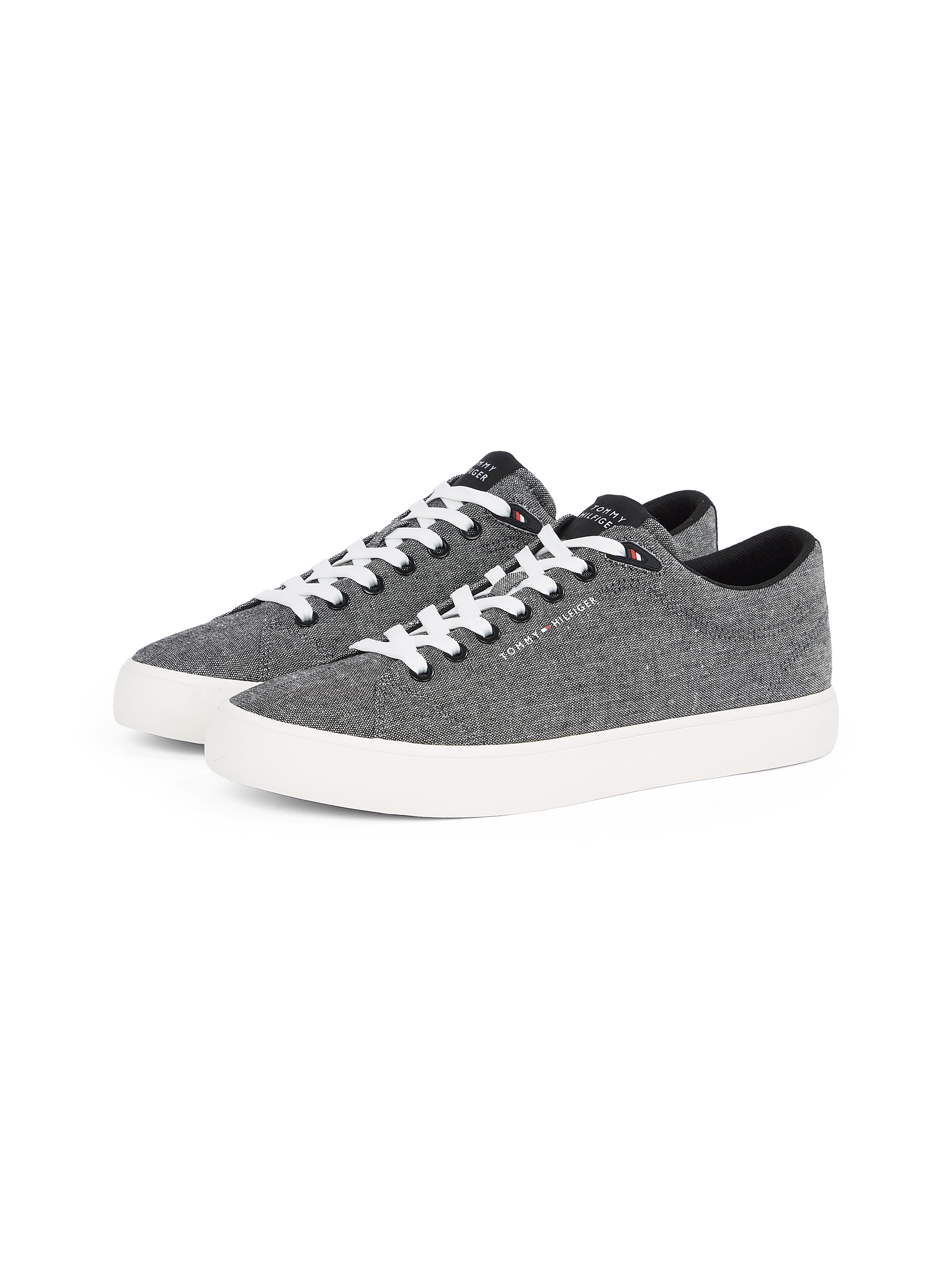 Tommy Hilfiger Plateausneaker "TH HI VULC LOW CORE CHAMBRAY", Freizeitschuh günstig online kaufen