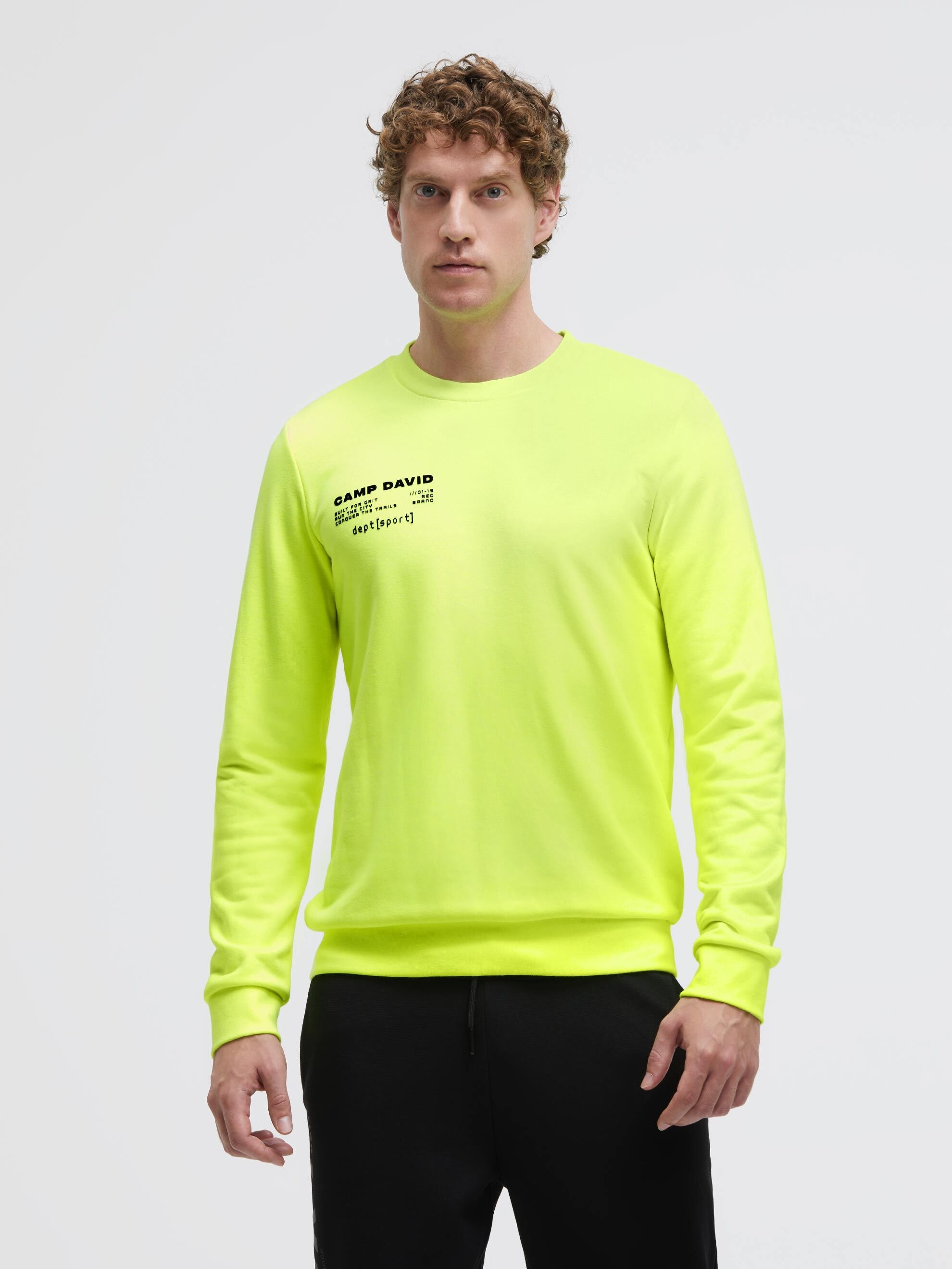 CAMP DAVID Sweater , mit Baumwolle
