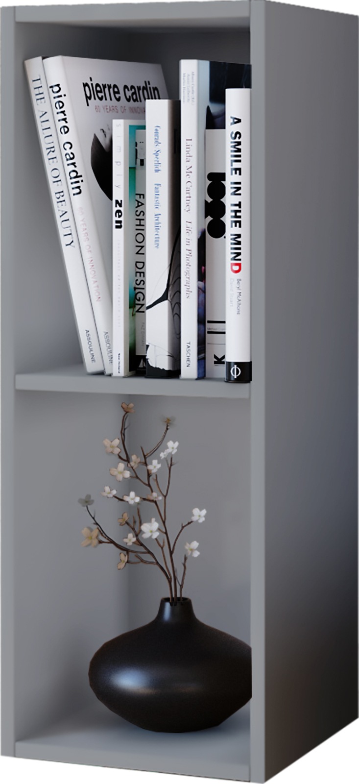 VCM Standregal "Holz Stand Regal Aufbewahrung Deko Bücher Mendas 2" 1 Stk. tlg.