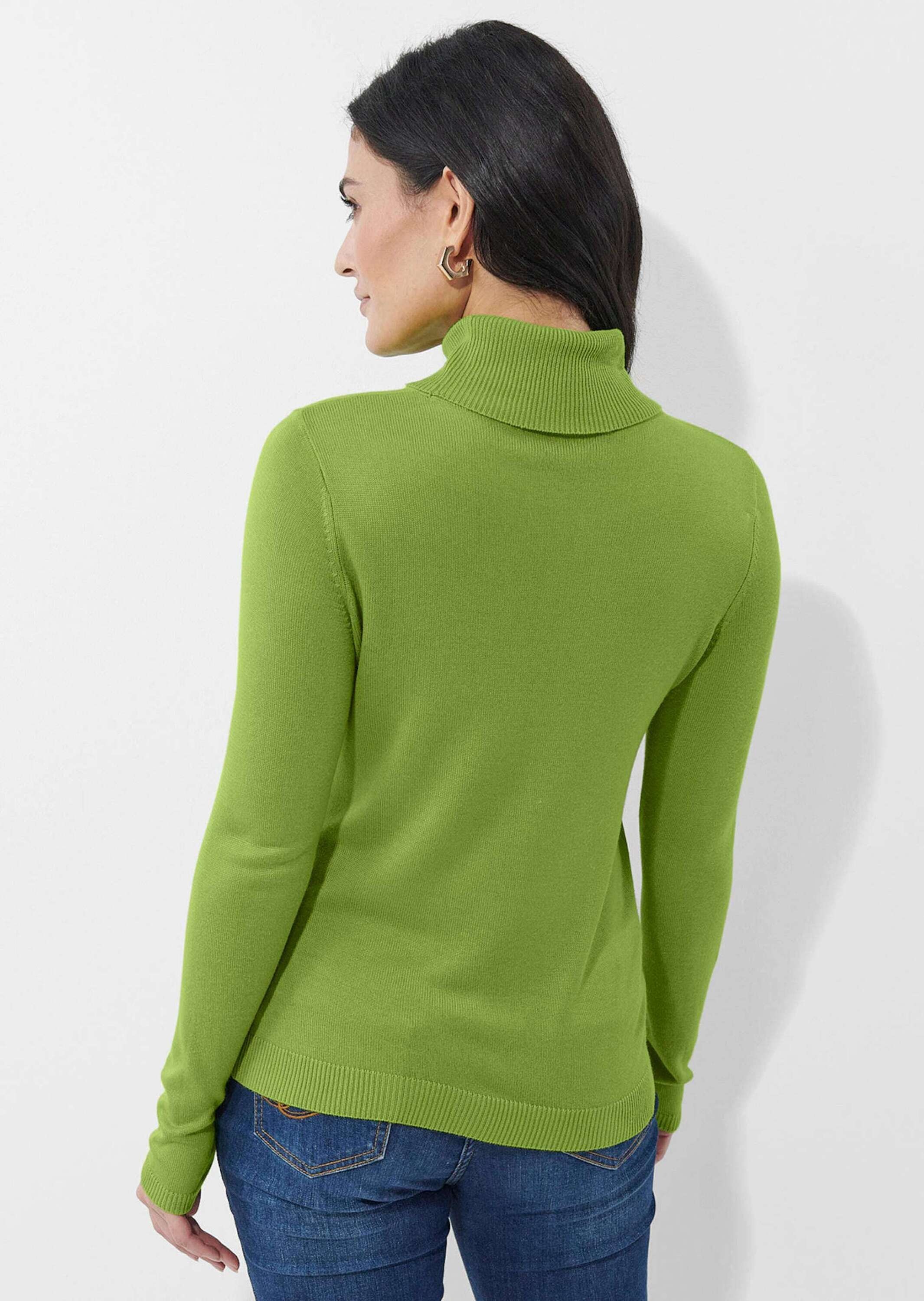 Alba Moda Longpullover »Rollkragenpullover Rollkragenpullover«