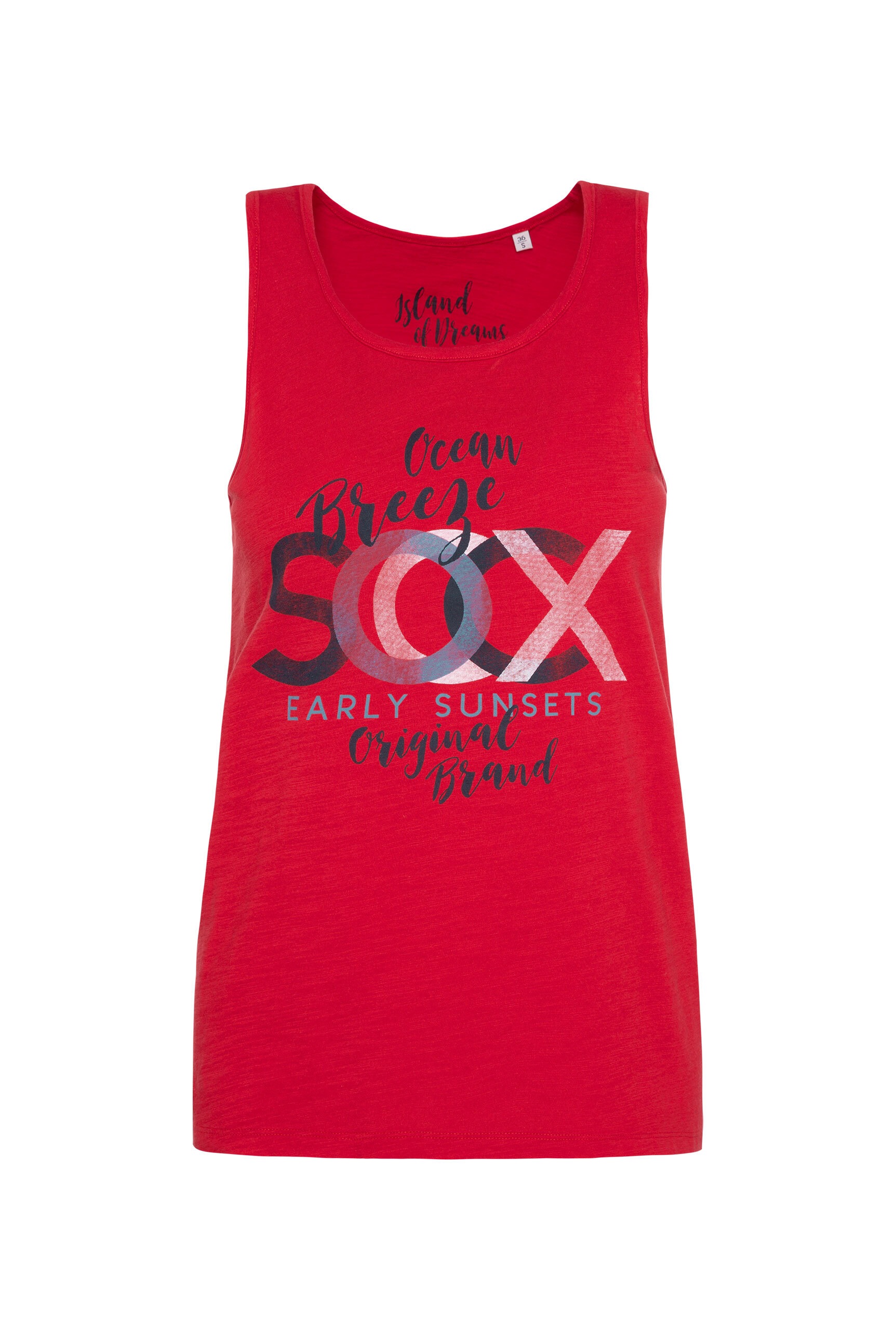 SOCCX Tanktop, aus Baumwolle