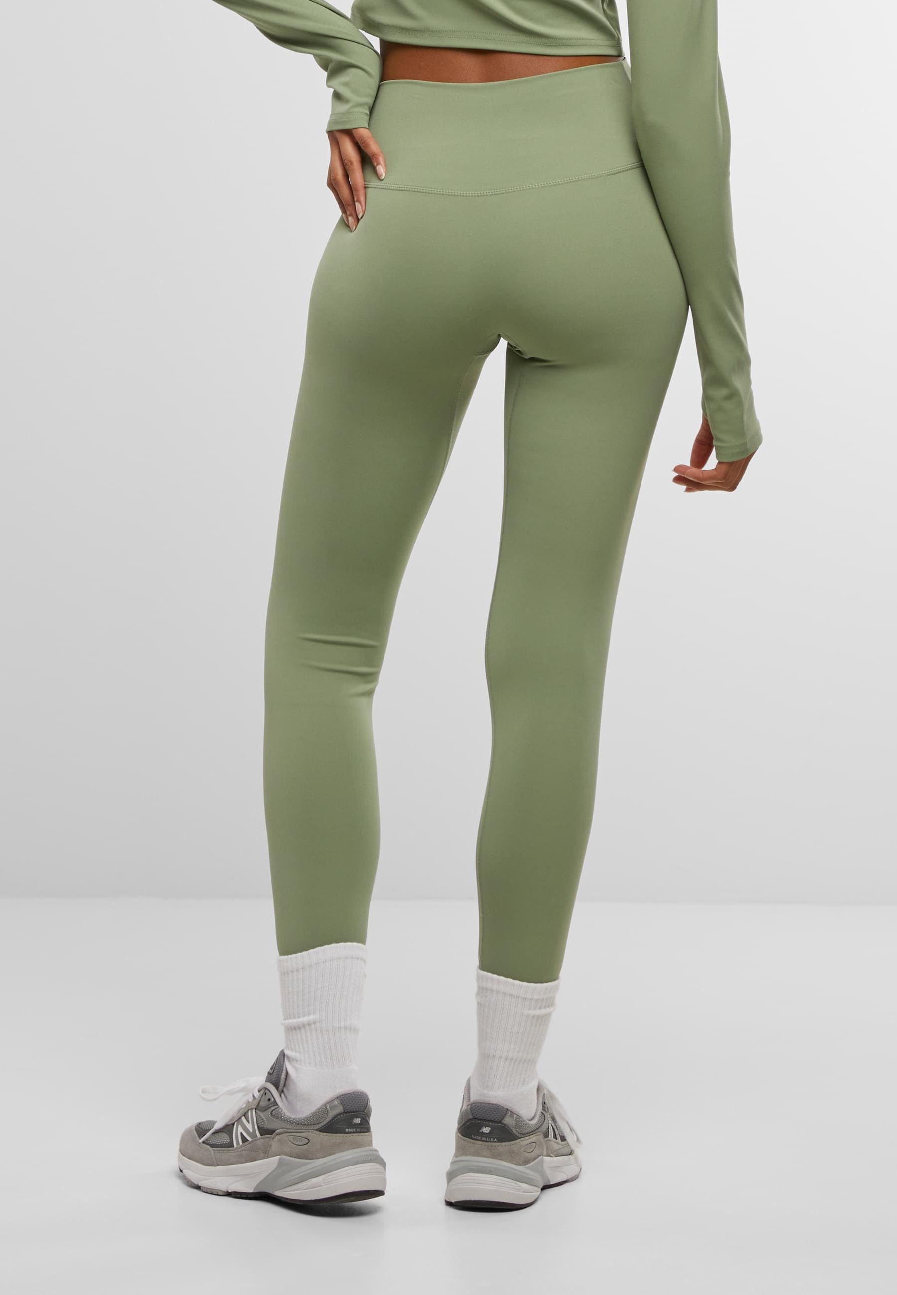 URBAN CLASSICS Leggings »Urban Classics Ladies Sports Leggings Ladies Sports Leggings«, (1 tlg.)