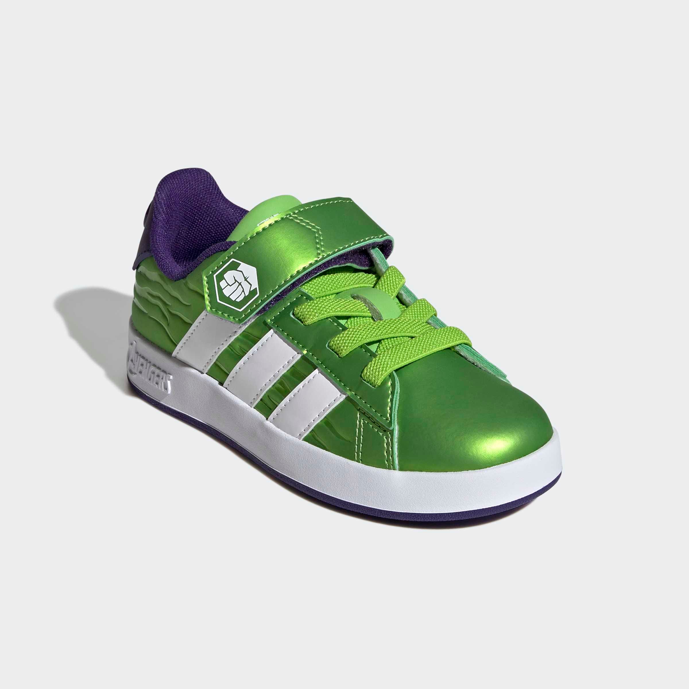 Adidas Sportswear Klettschuh "Adidas Marvel Avengers Grand Court Kids" Für Kinder & Jugendliche