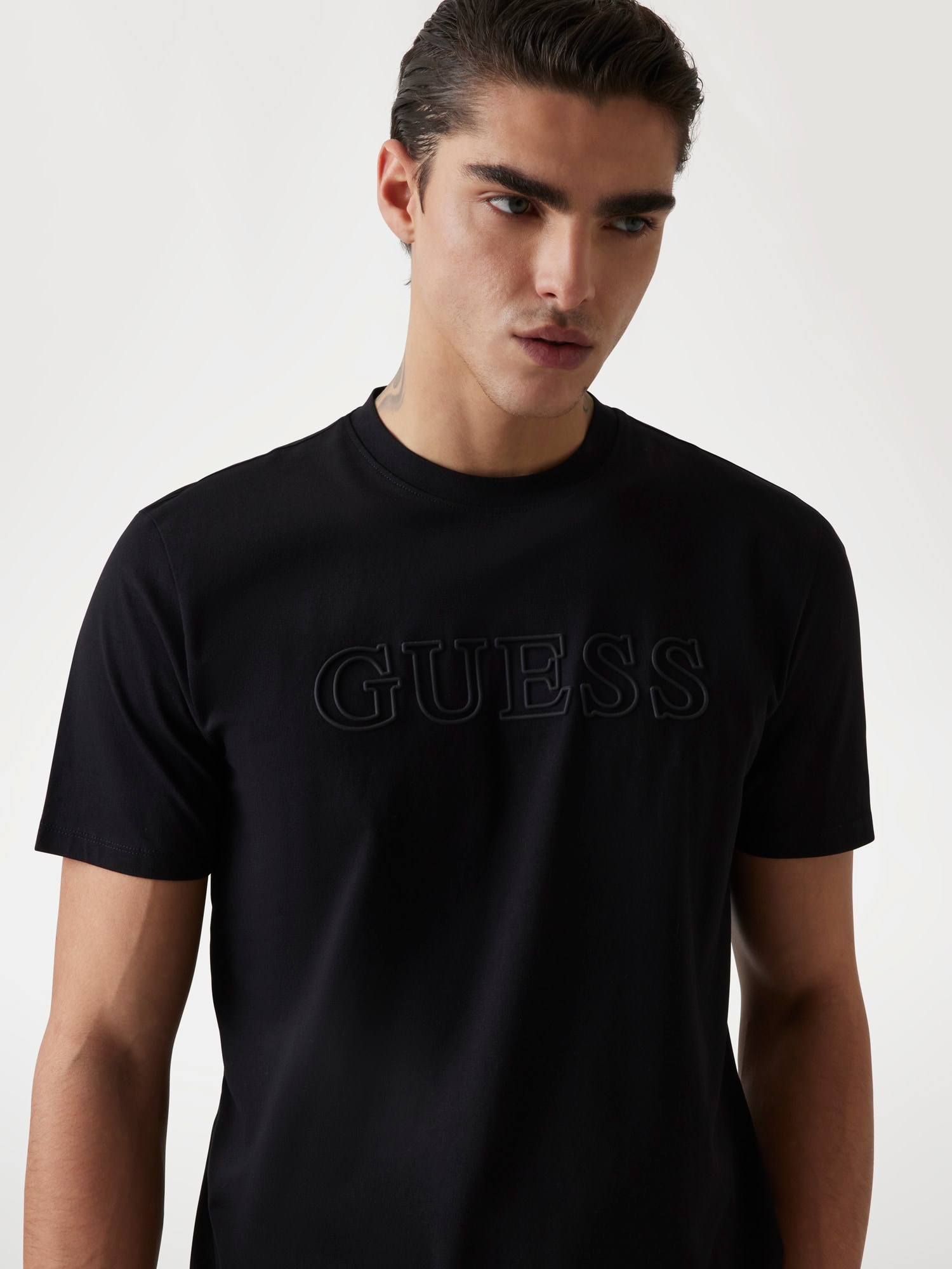 Guess T-Shirt »ALPHY« Regular Fit, Logo-Druck