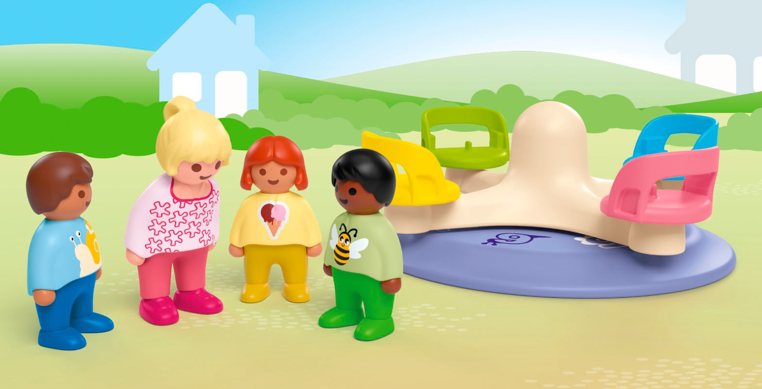 Playmobil® Konstruktions-Spielset »Zahlenkarussell (71701), JUNIOR« Made in Europe