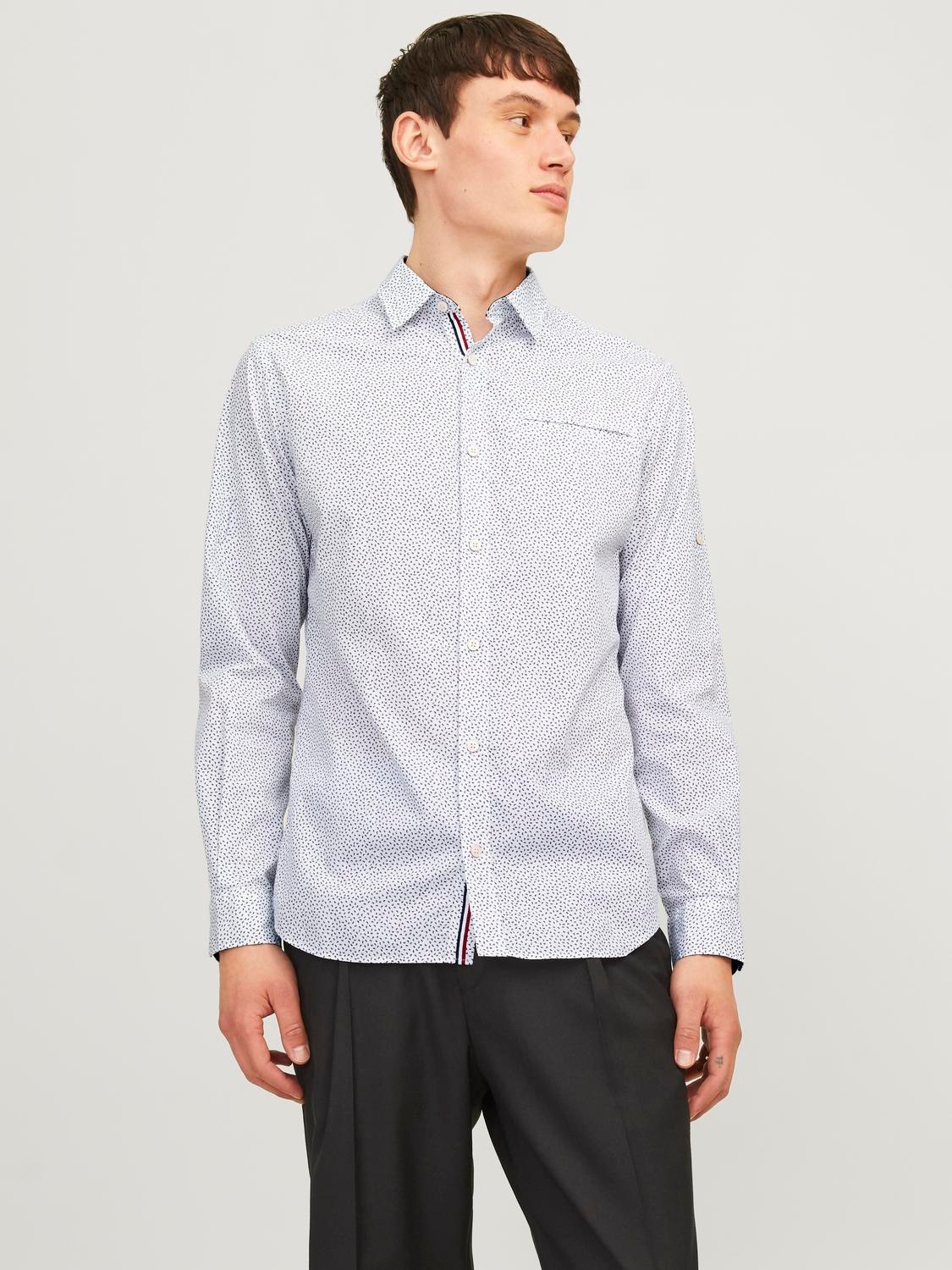 Jack & Jones Langarmhemd "JJEREMY DETAIL SHIRT LS NOOS" günstig online kaufen