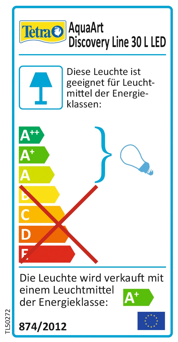 BxTxH: 39,5x28x43 l günstig Tetra 30 Aquarium LED cm, Line«, Discovery »AquaArt | BAUR