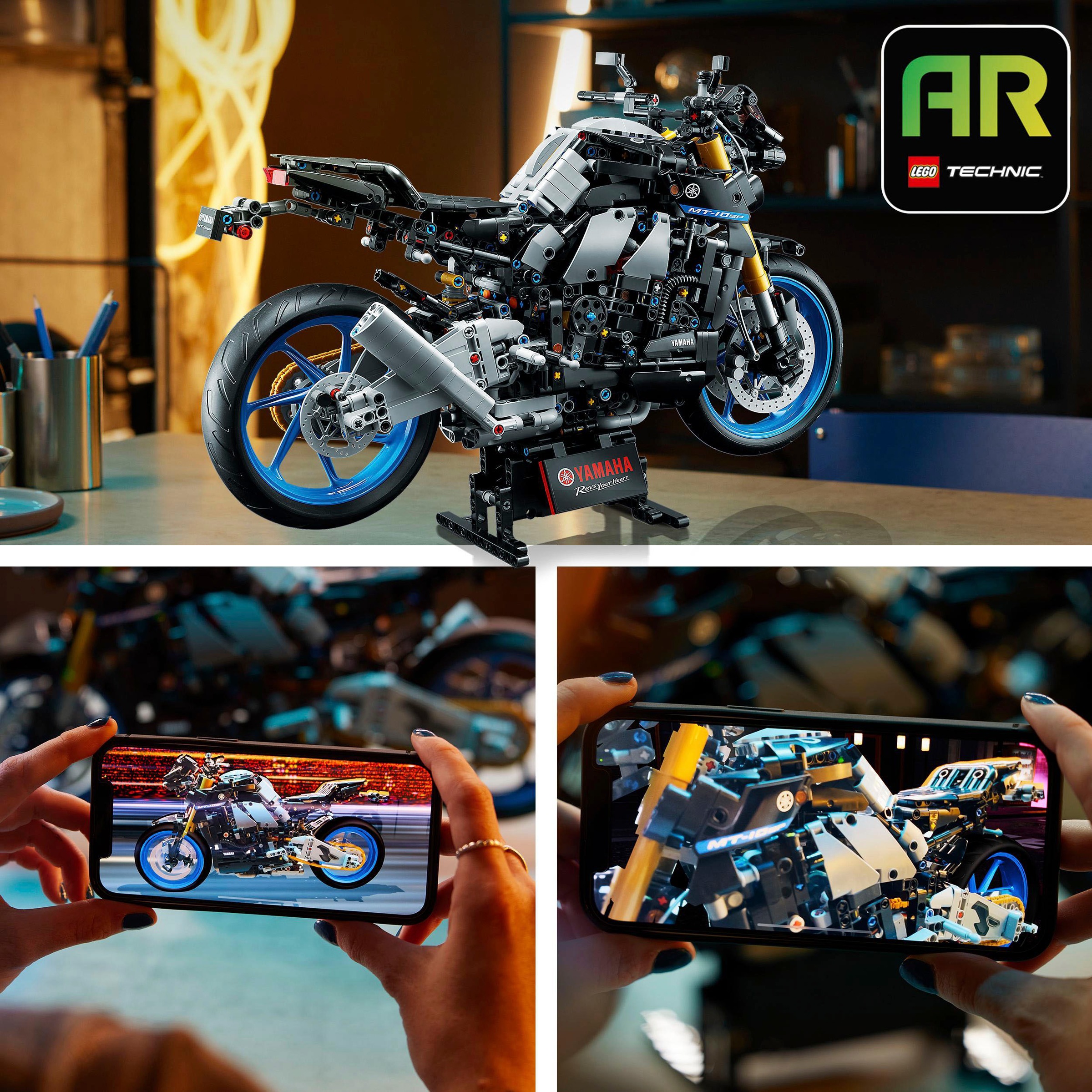 LEGO® Konstruktionsspielsteine »Yamaha MT-10 SP (42159), LEGO® Technic«, (1478 St.), Made in Europe