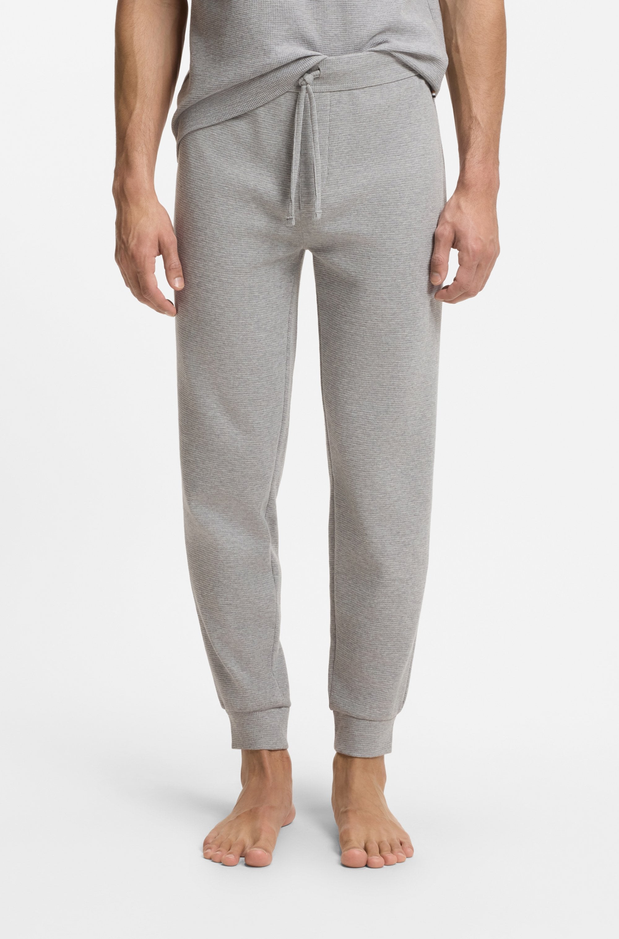 BOSS Pyjamahose »Waffle Pants Cuf«