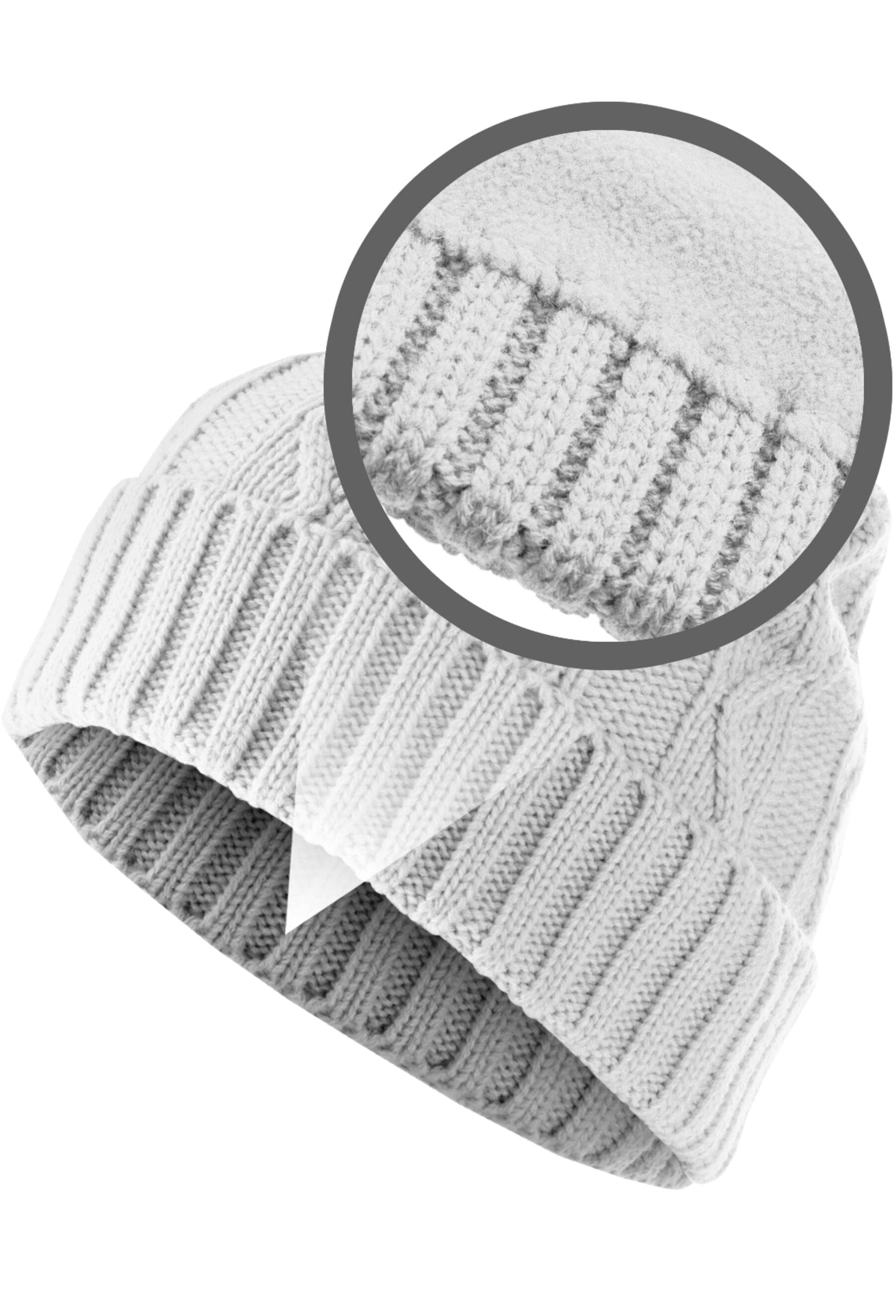 MSTRDS Beanie »MSTRDS Unisex Beanie Cable Flap«, (1 St.)