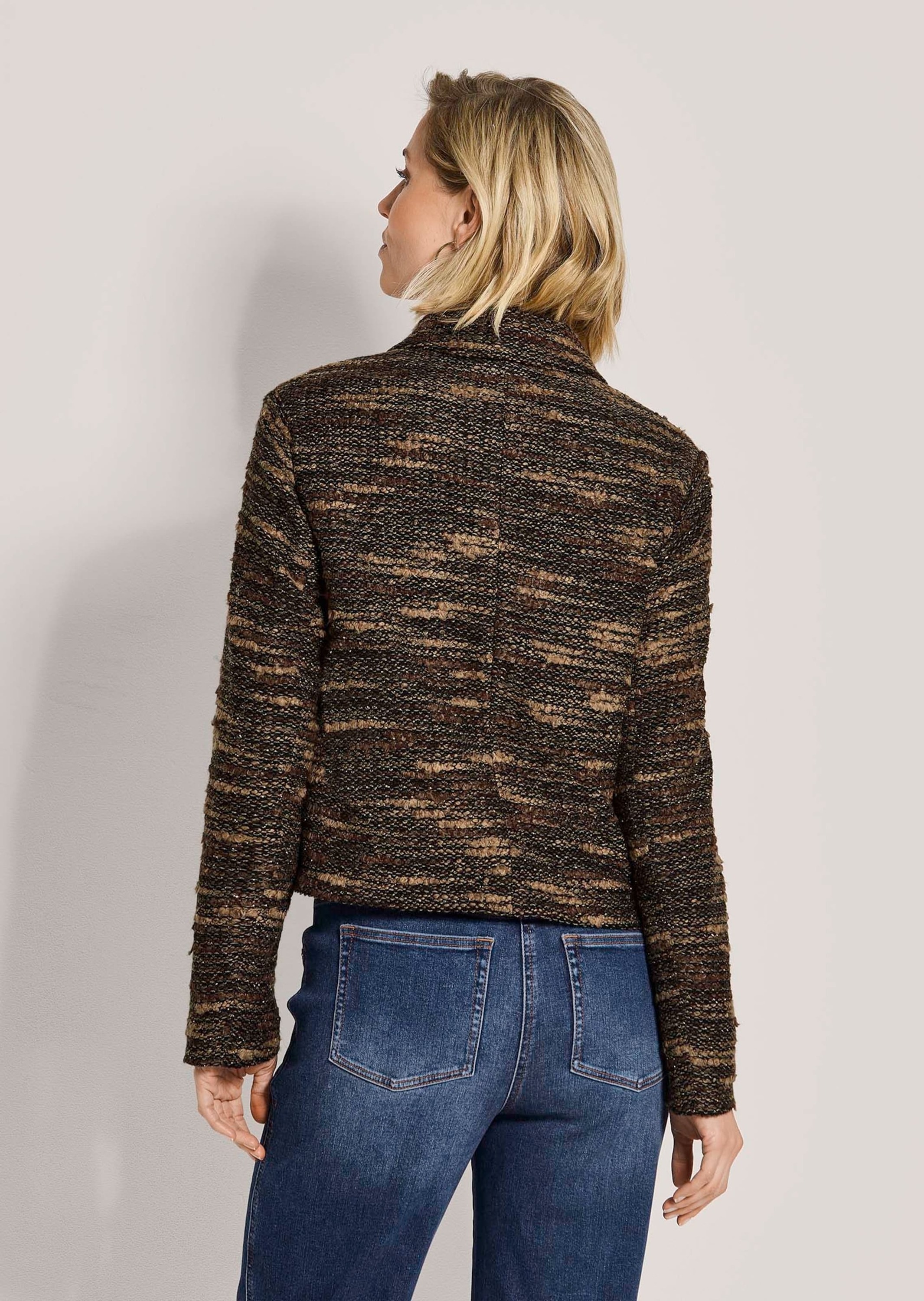 MADELEINE Jackenblazer »Blazer Tweed-Blazer im Boxy-Cut«