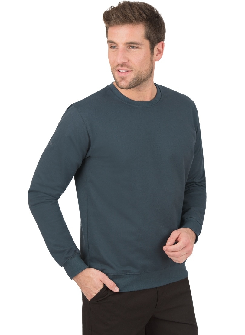 | online mit Bündchen Trigema kaufen Sweatshirt BAUR